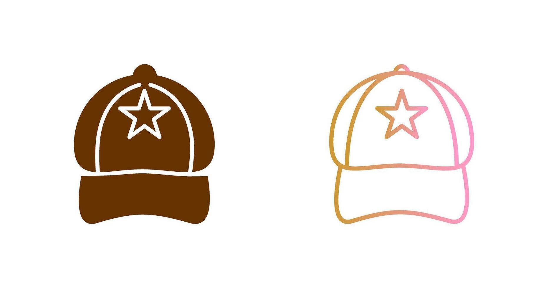 Cap Icon Design vector