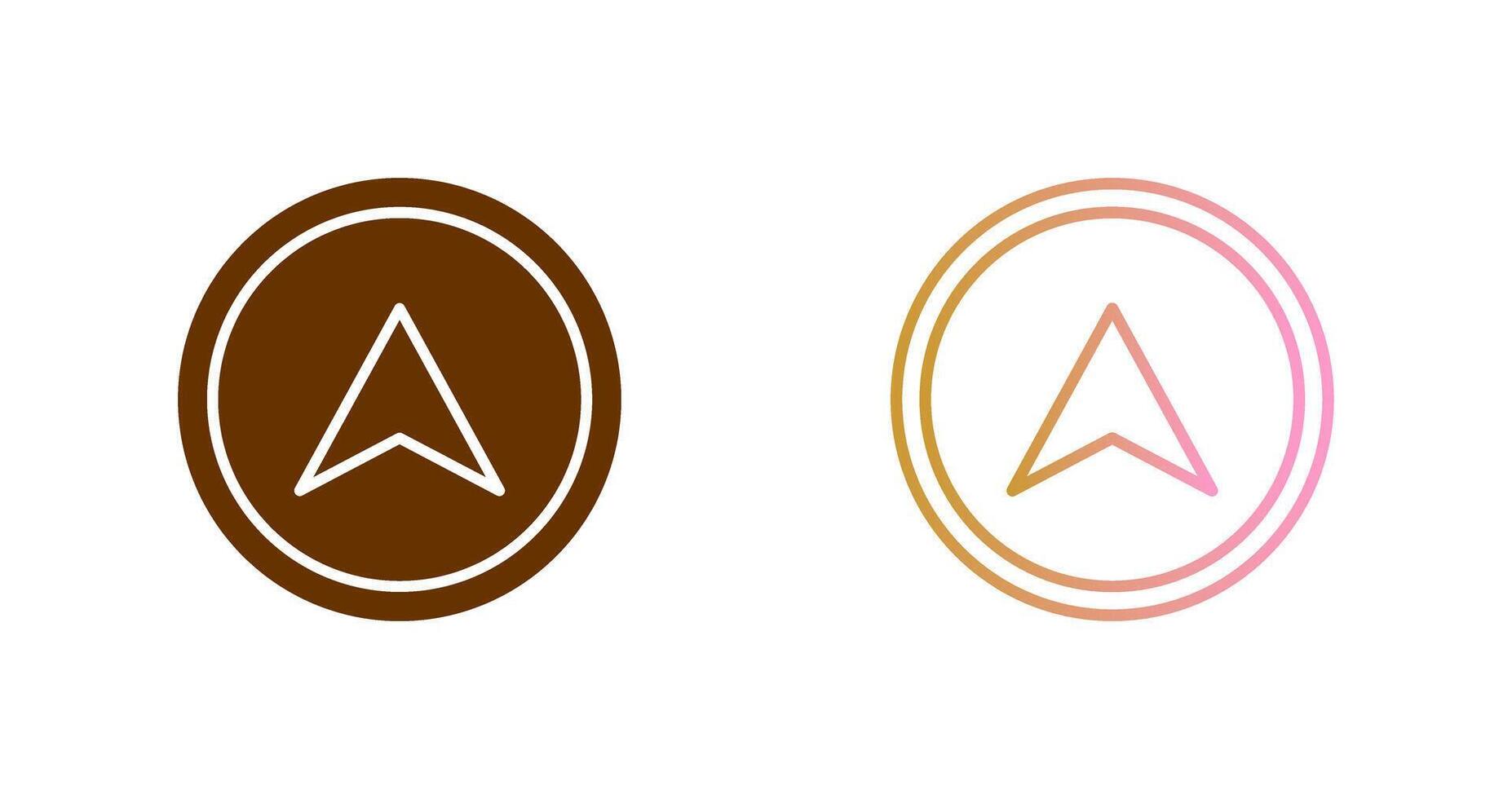 Navigation Icon Design vector