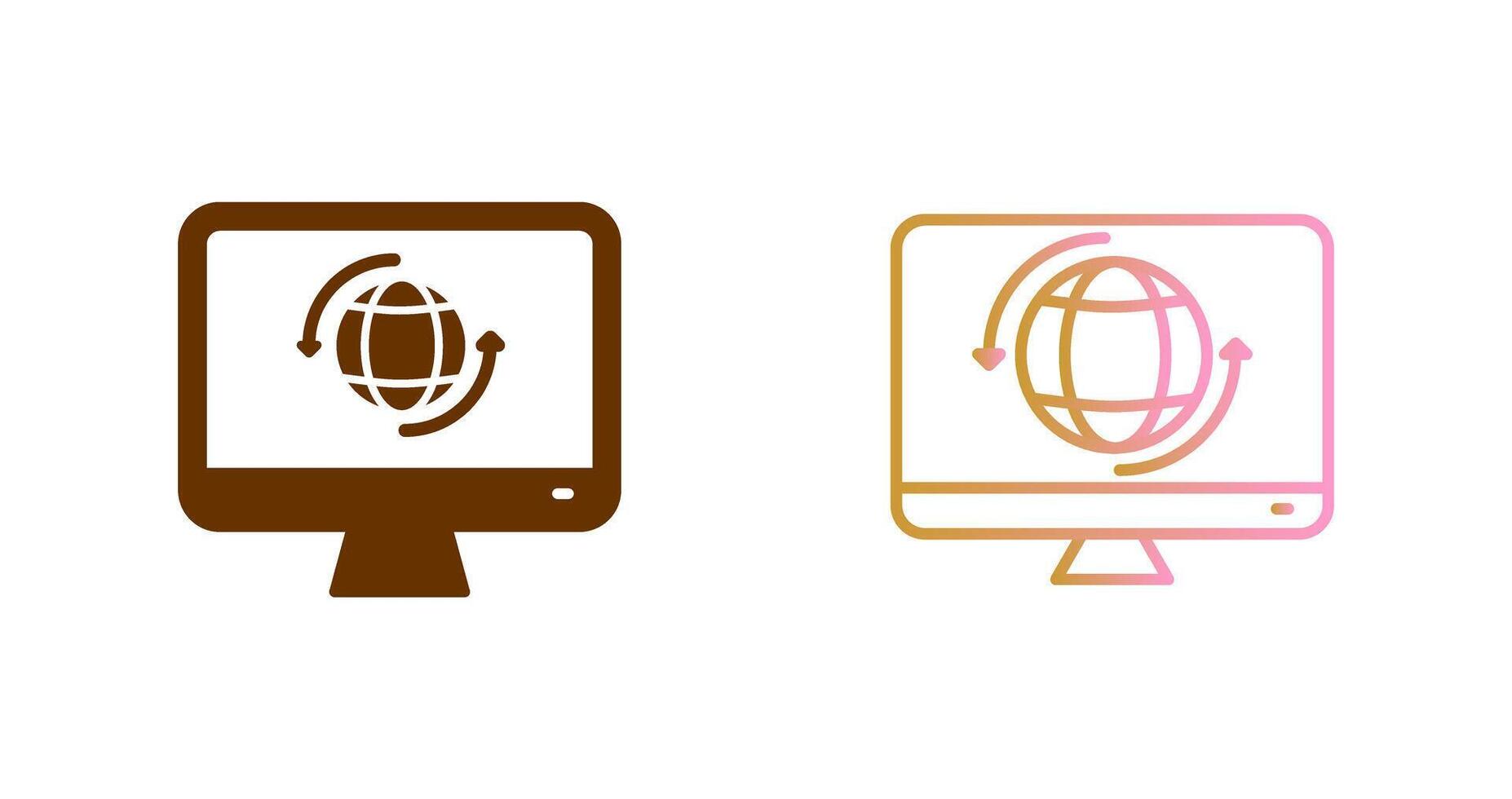 Worldwide Icon Design vector
