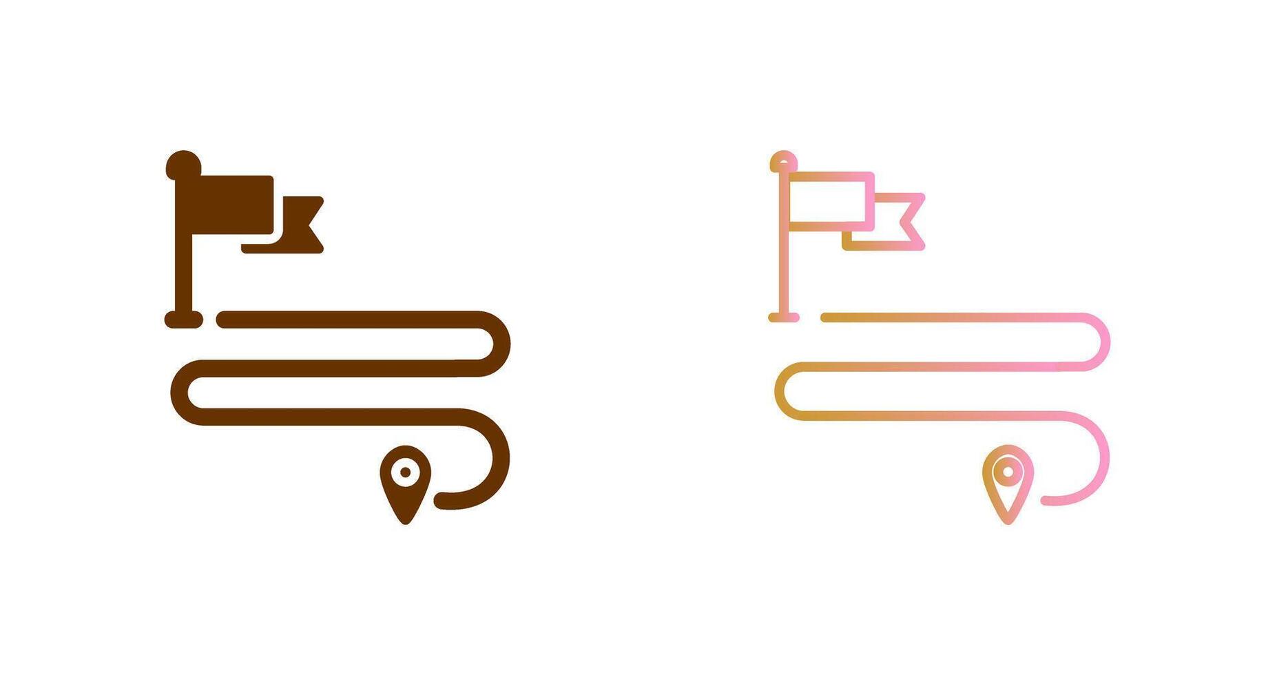Route III Icon Design vector