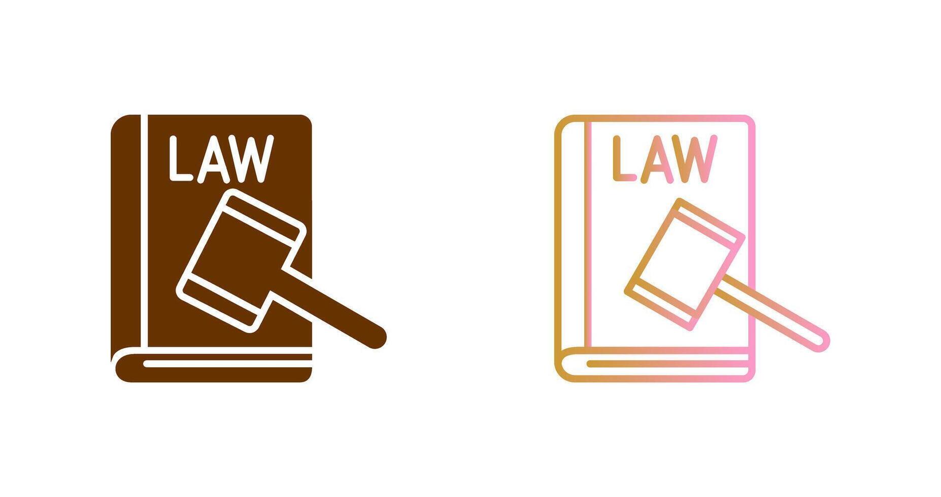 Law And Order Icon Design vector