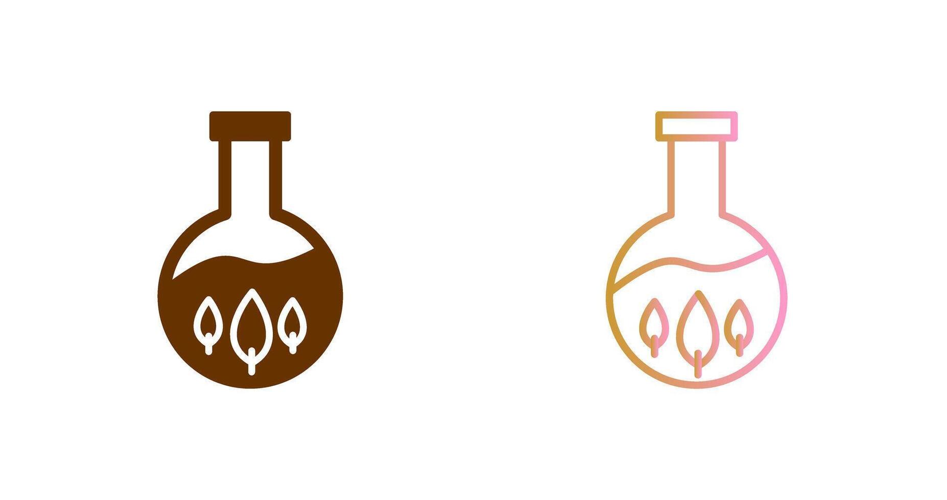 Test Tube Icon Design vector