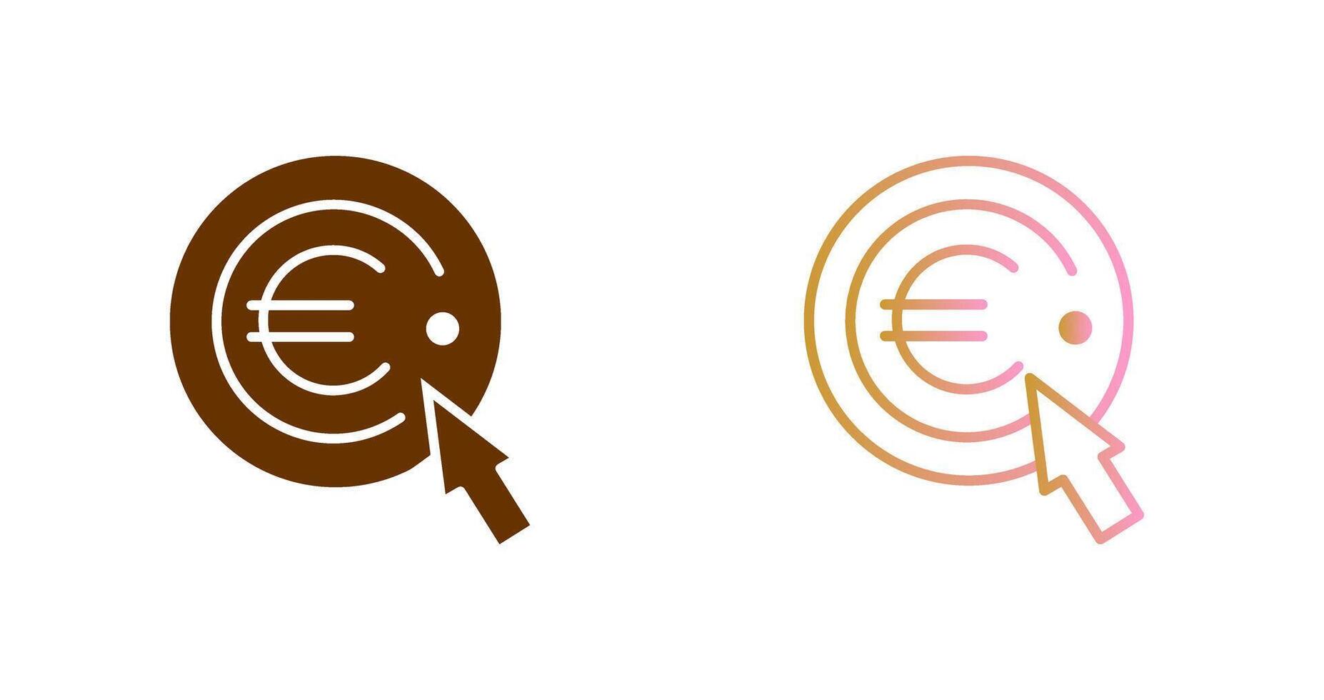 Pay Per Click Icon Design vector