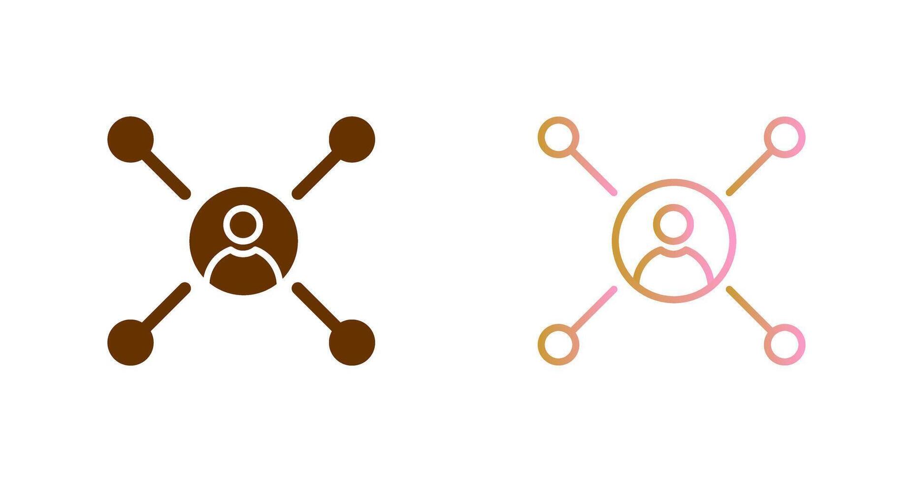 Networks Icon Design vector