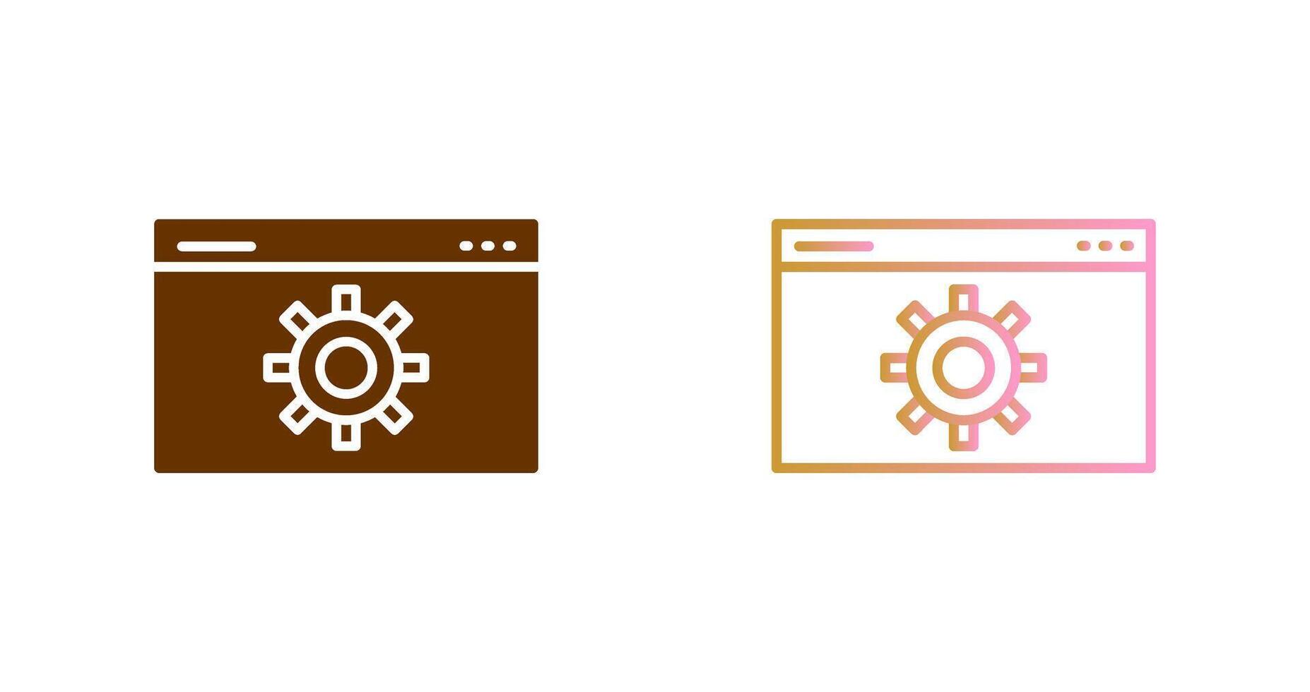 Web Optimization Icon Design vector