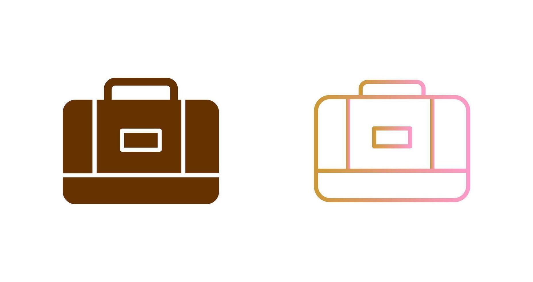 Luggage Icon Design vector