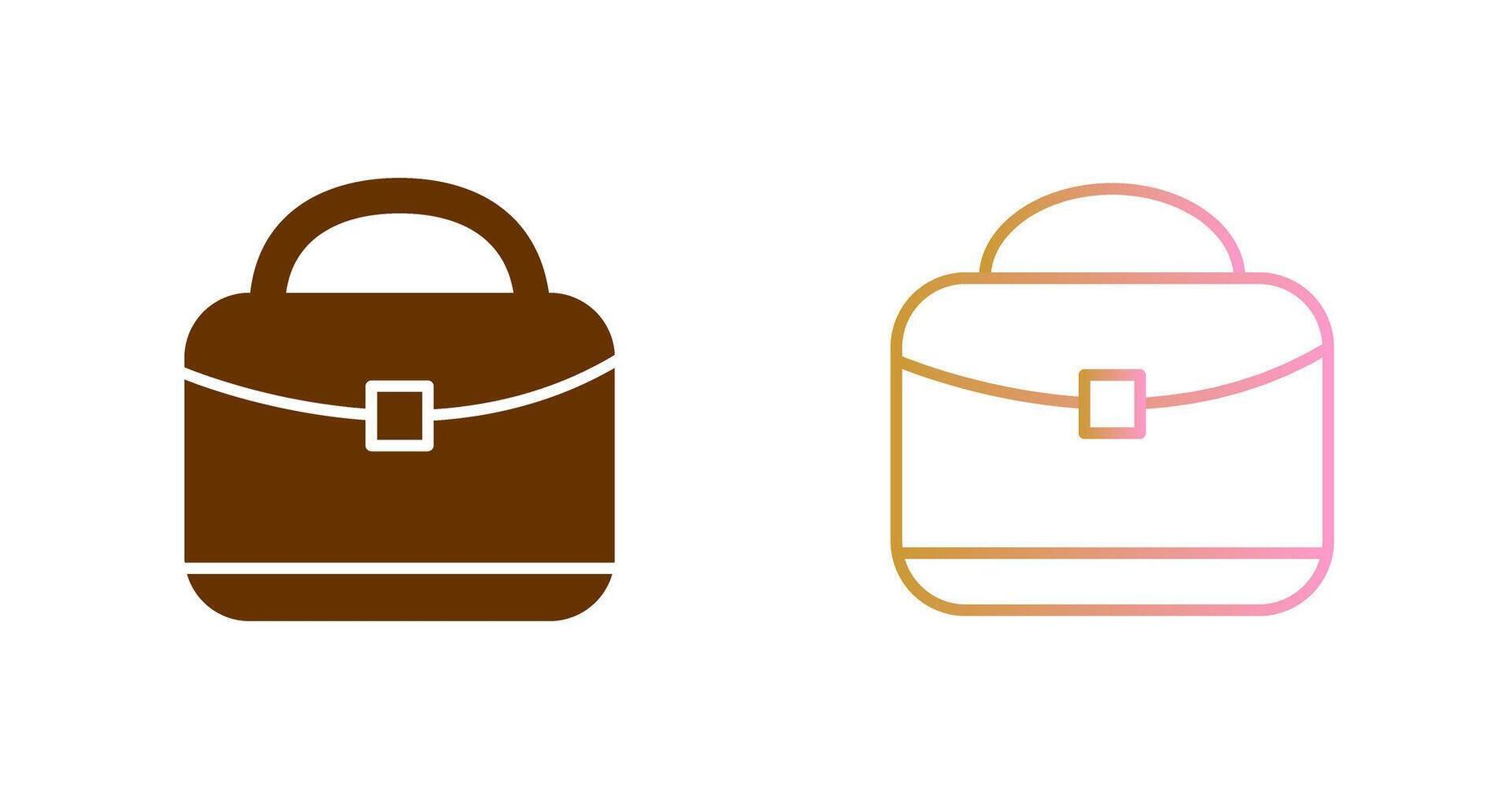 Handbag Icon Design vector