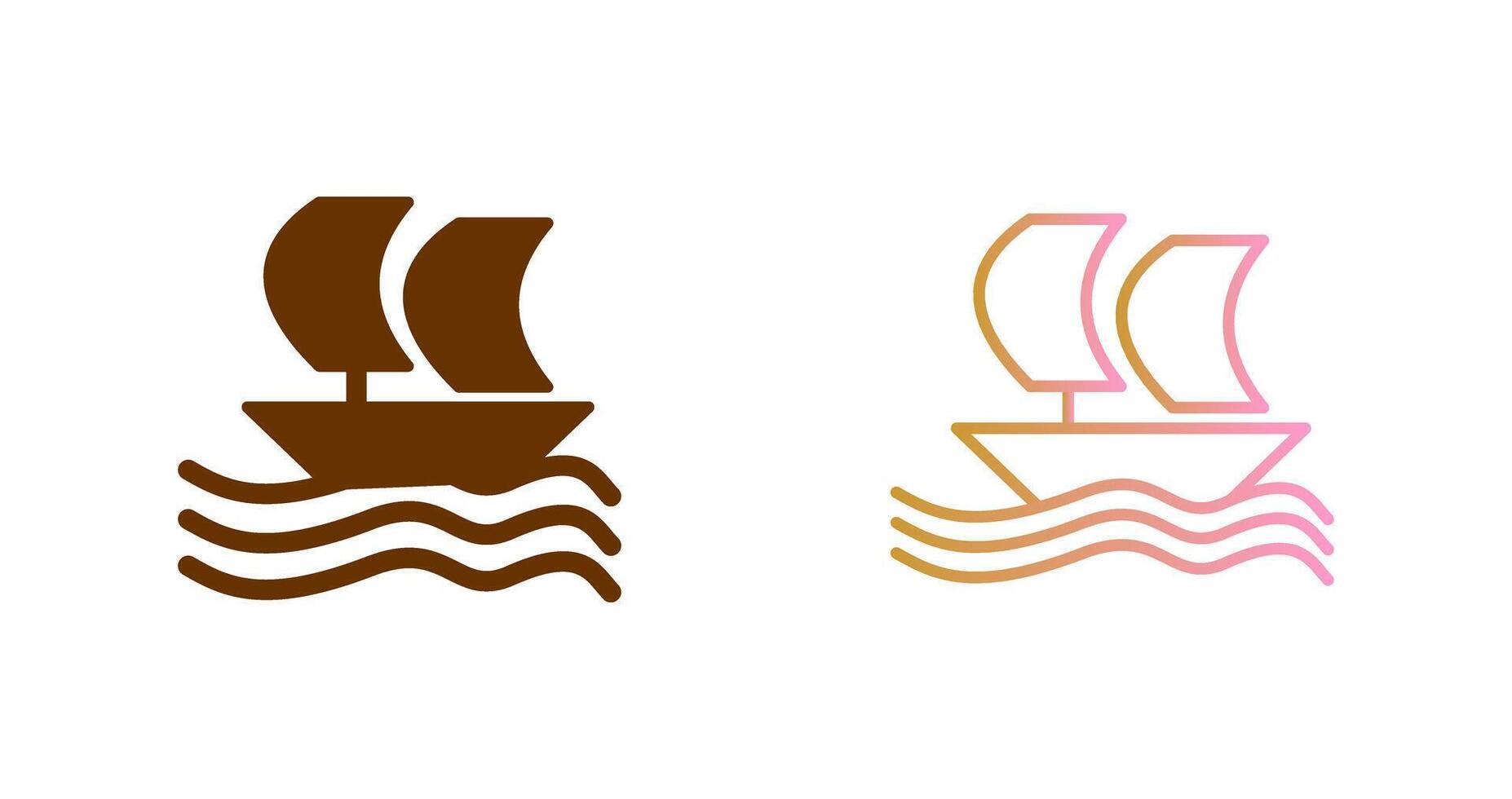 Boat Icon Design vector