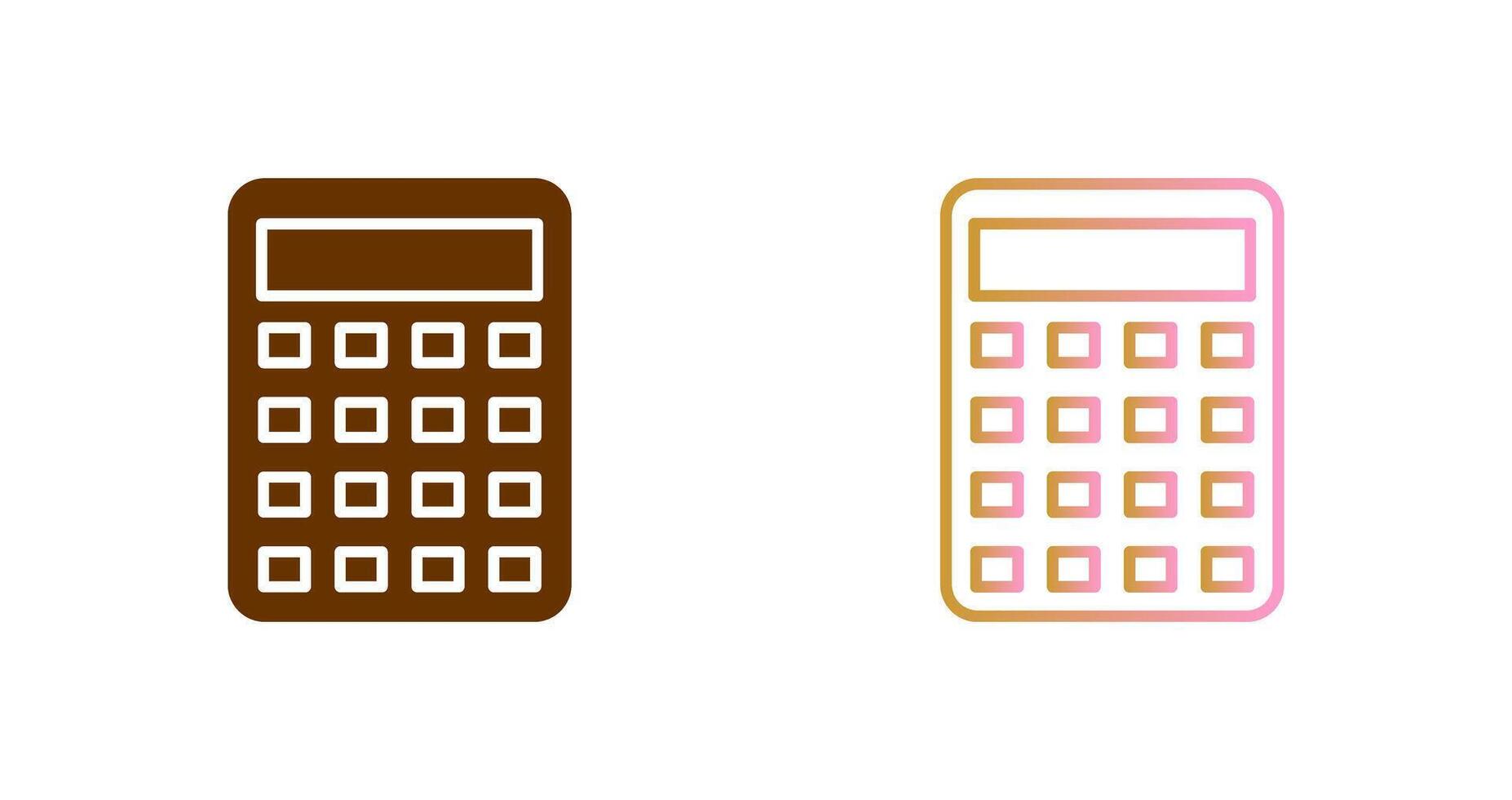 Calculator Icon Design vector