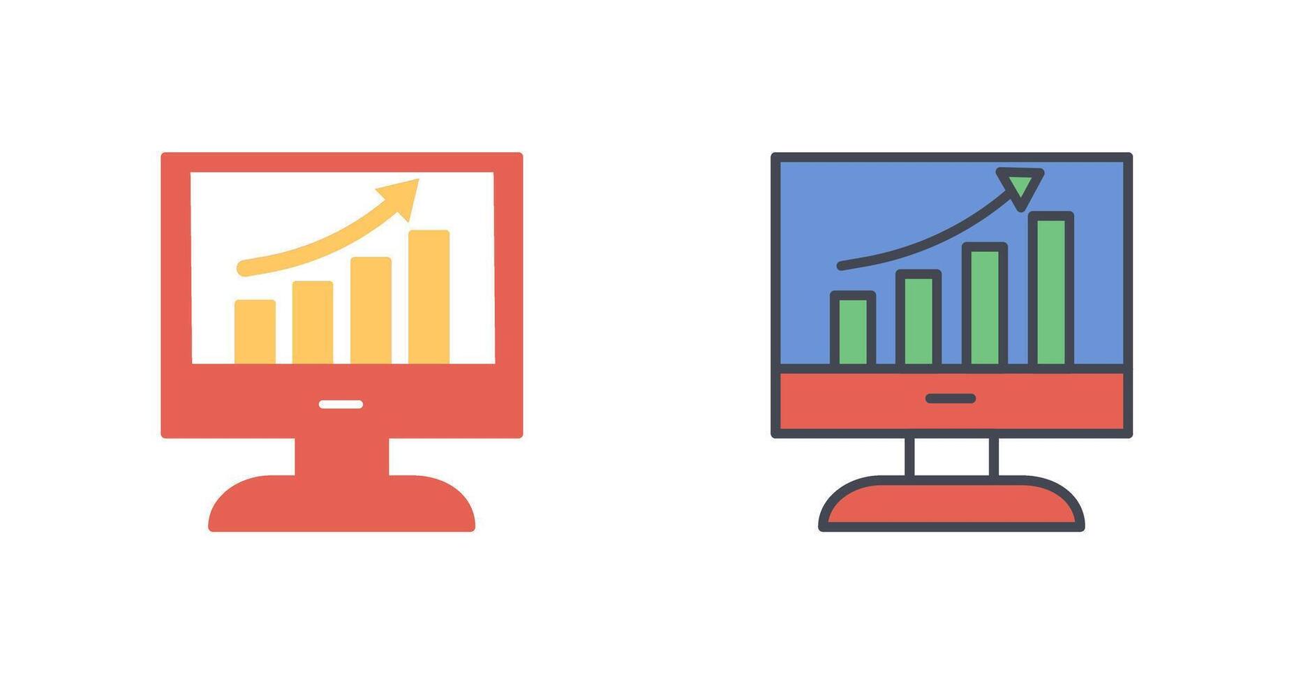 Business Growth Icon Design vector