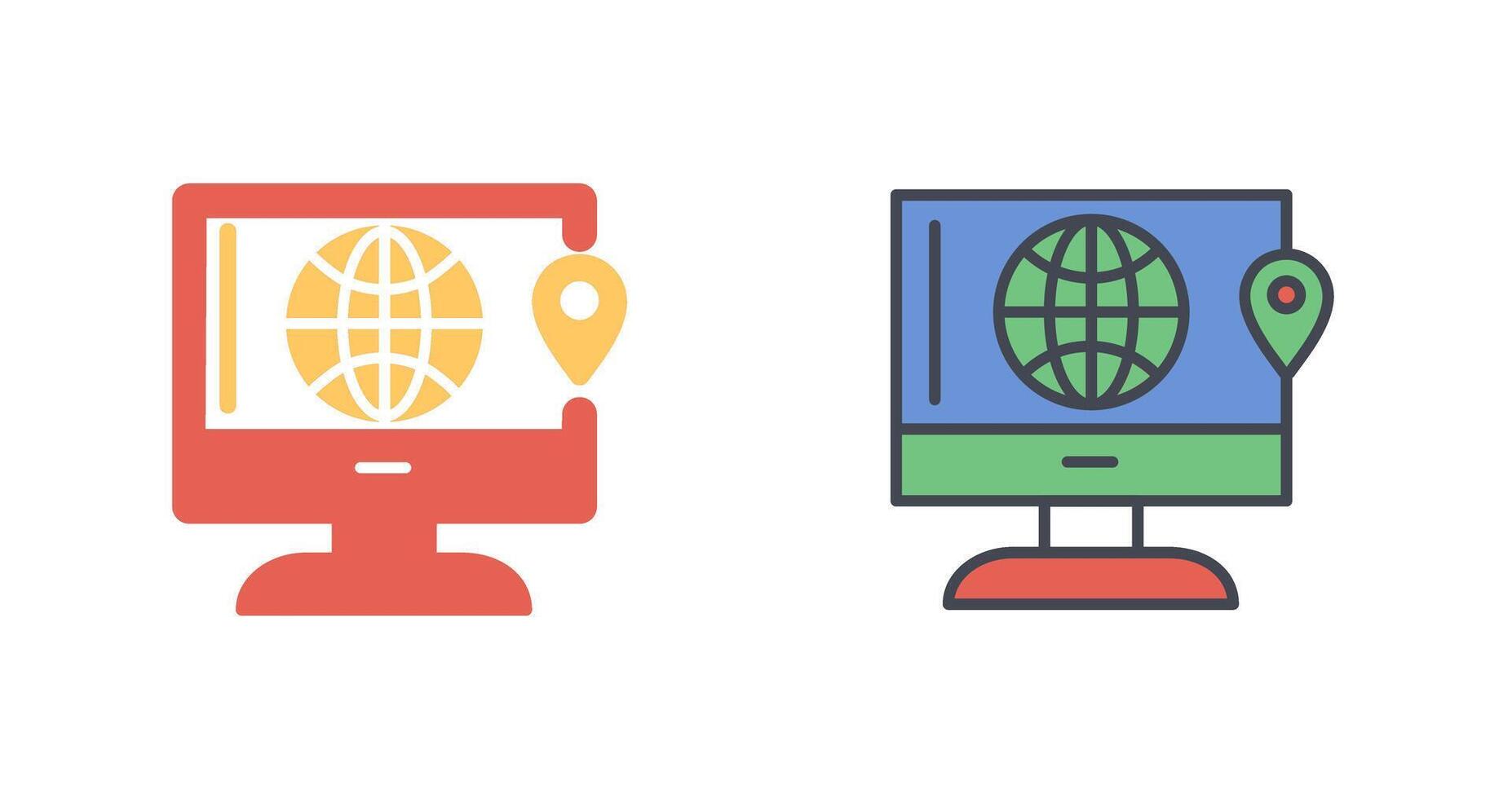 GPS Icon Design vector