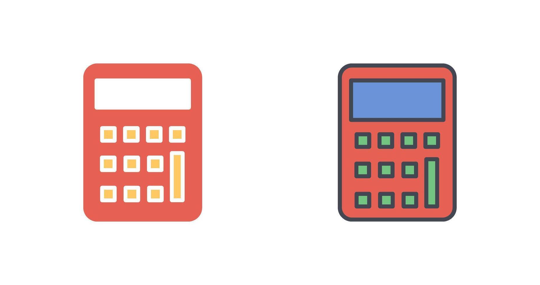 Calculator Icon Design vector