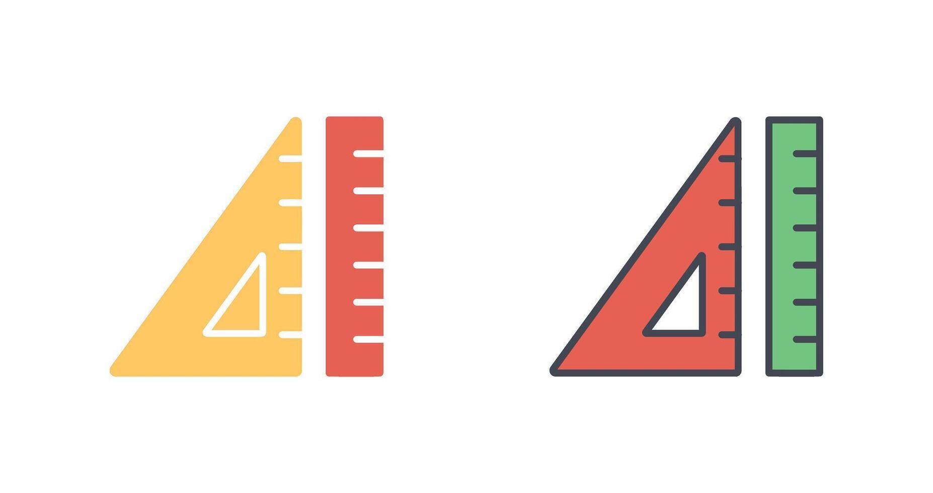 Set Square Icon Design vector