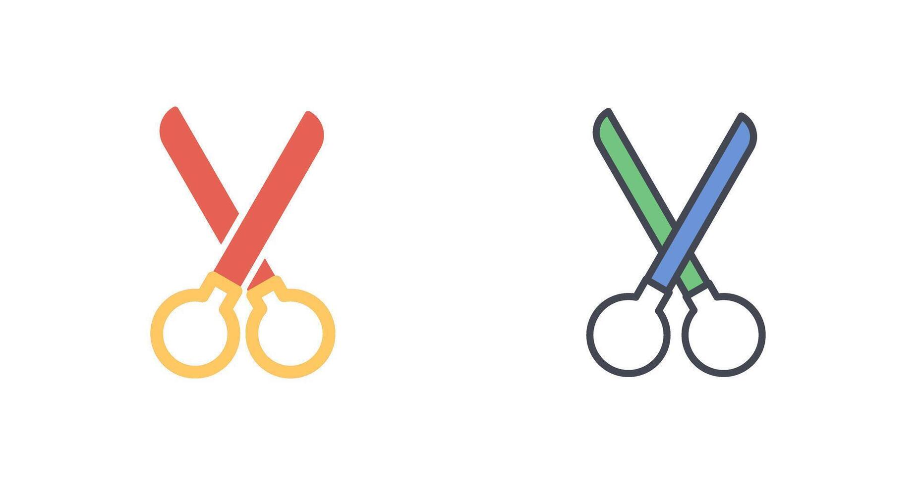 Scissors Icon Design vector