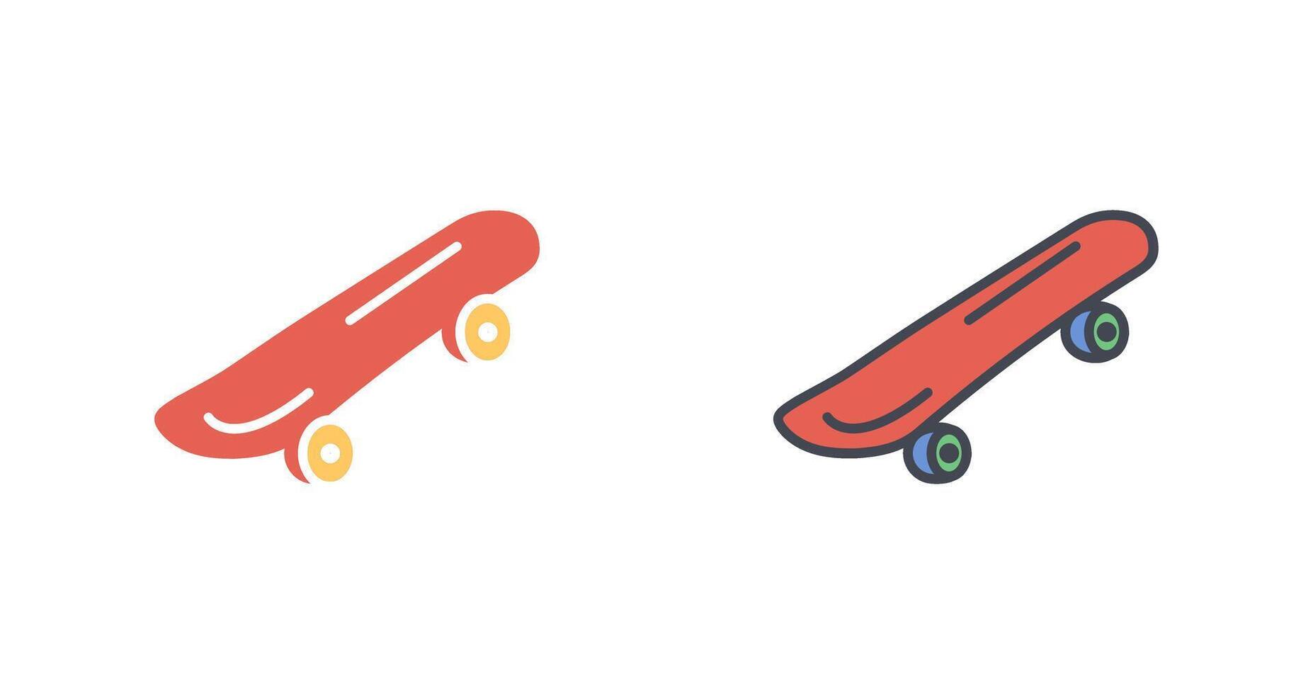 Skateboard Icon Design vector