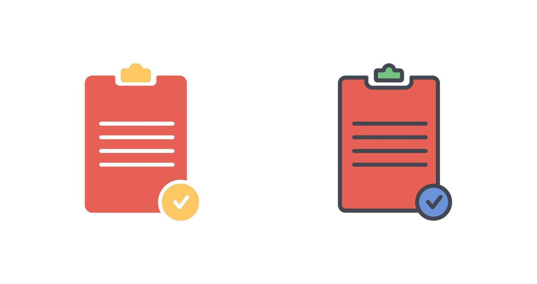 Registered Document Icon Design vector