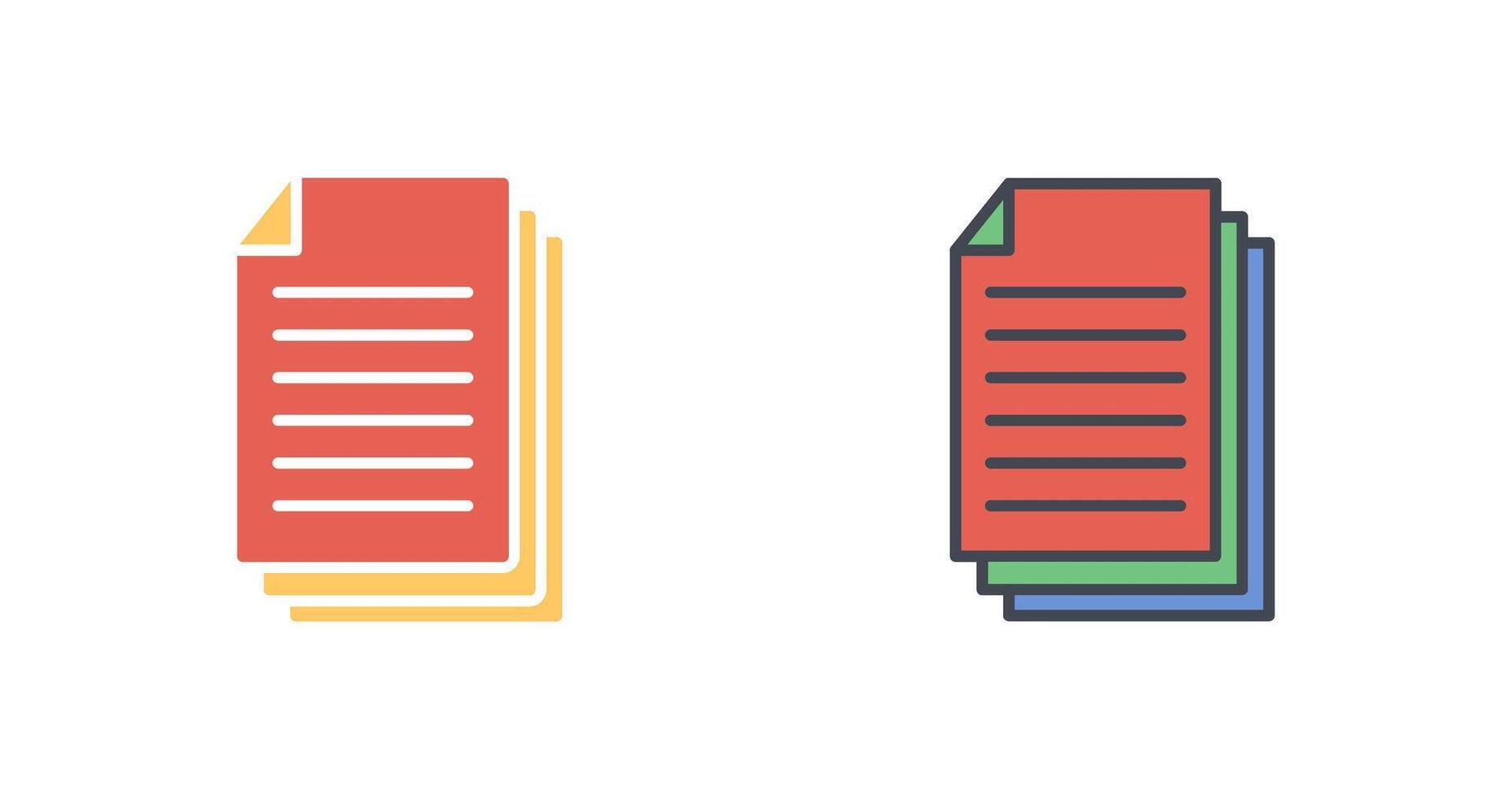 File Icon Design vector