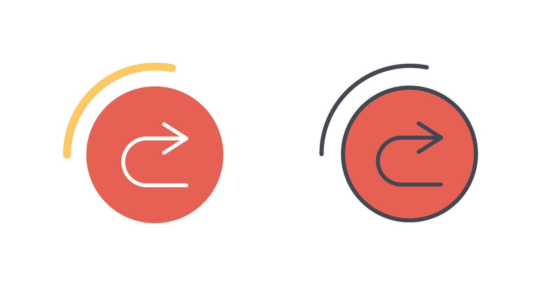 Previous Icon Design vector