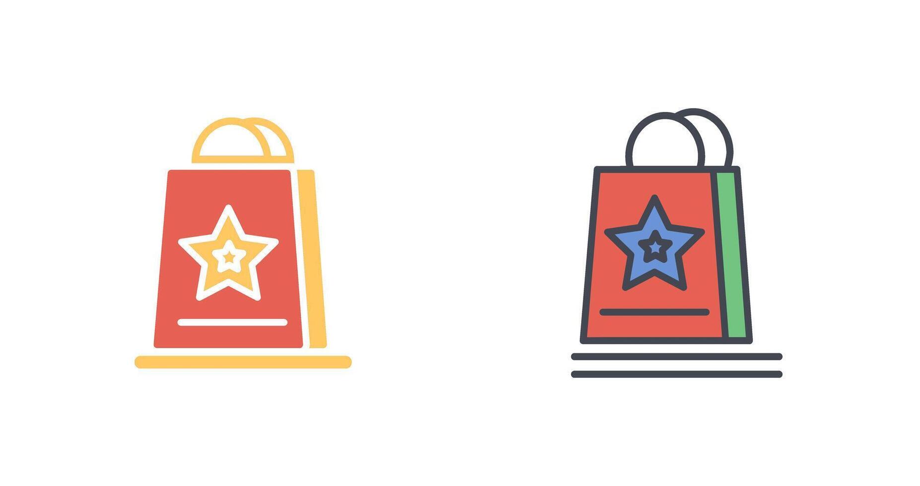 Shopping Bag Icon Design vector