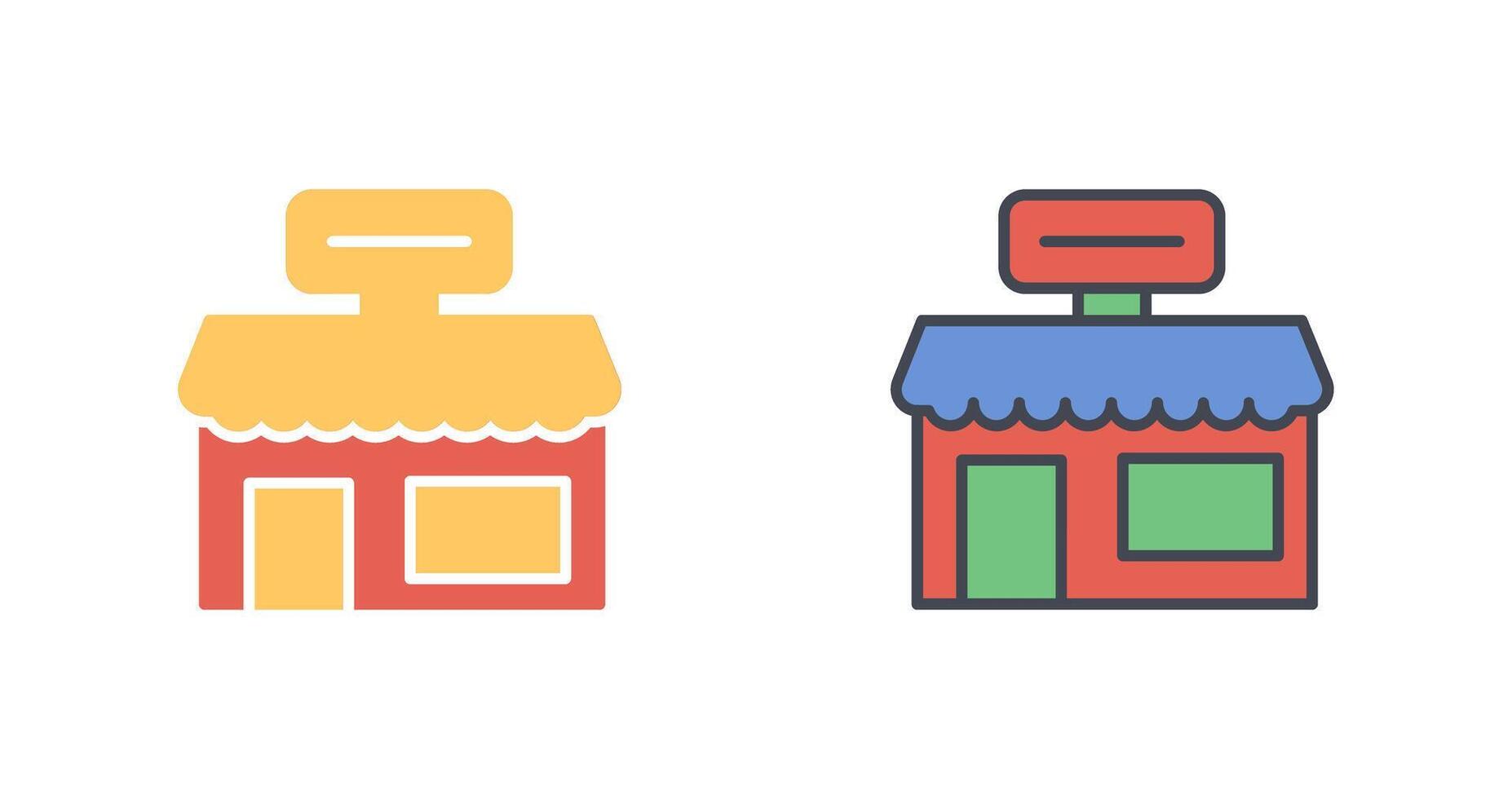 Shop Icon Design vector