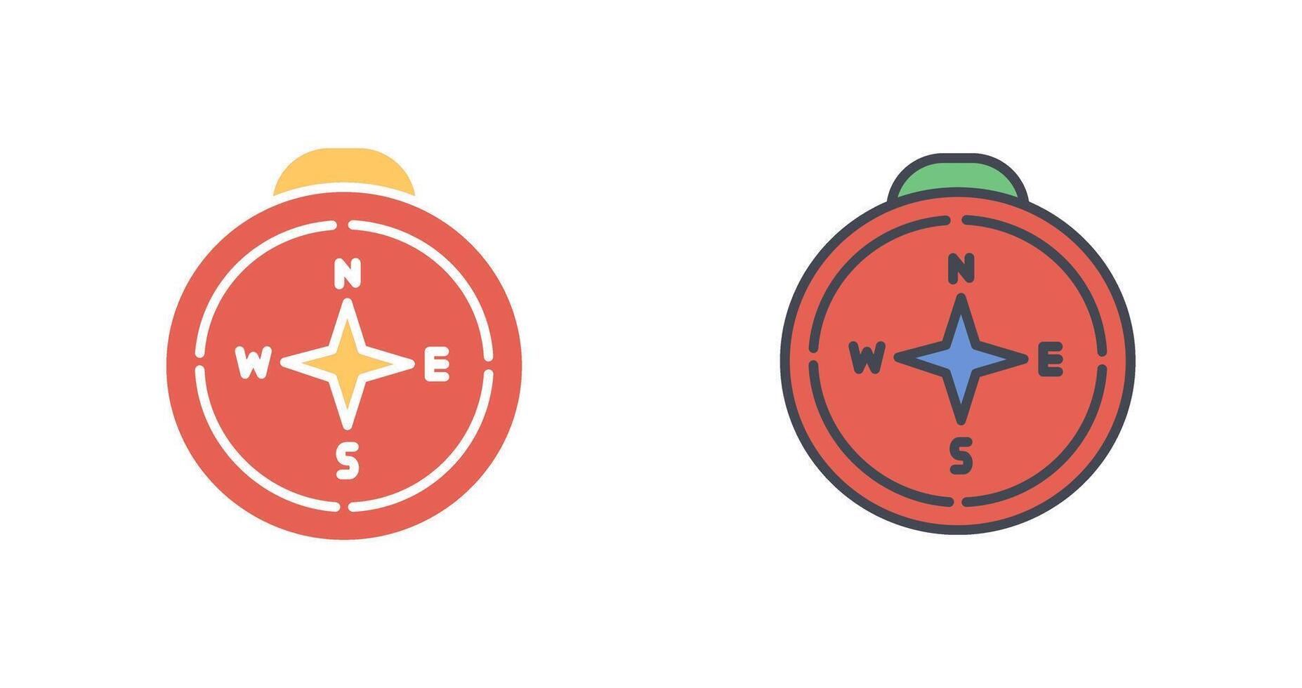 Compass Icon Design vector