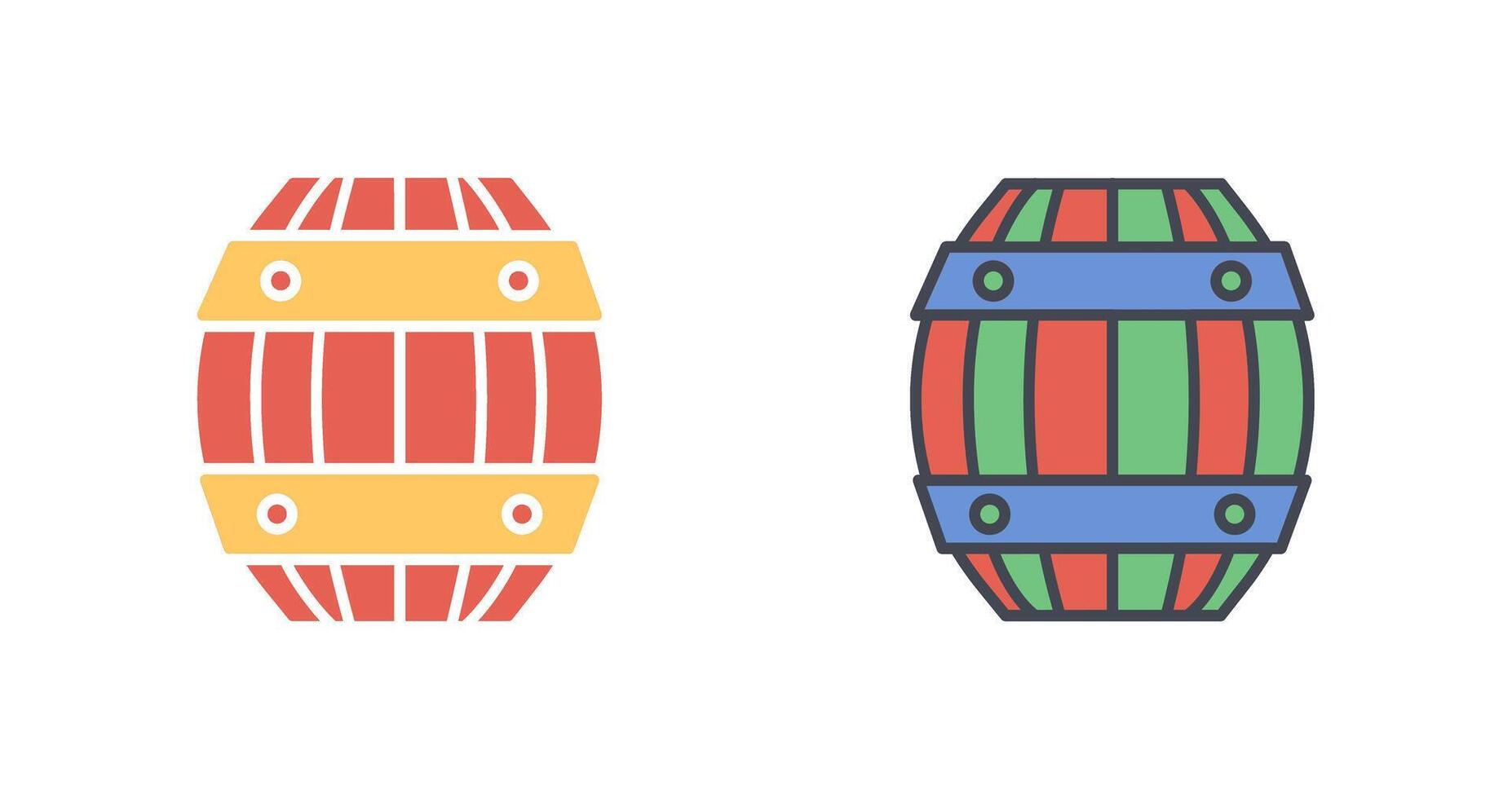 Barrel Icon Design vector