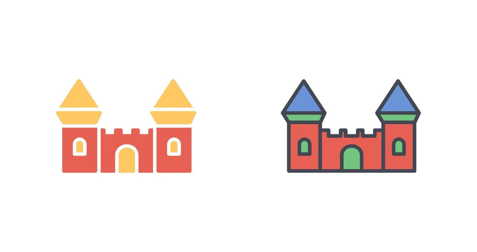 Castle Icon Design vector