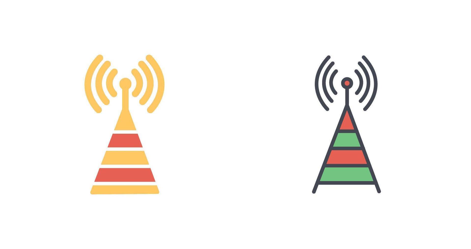 Signal Icon Design vector