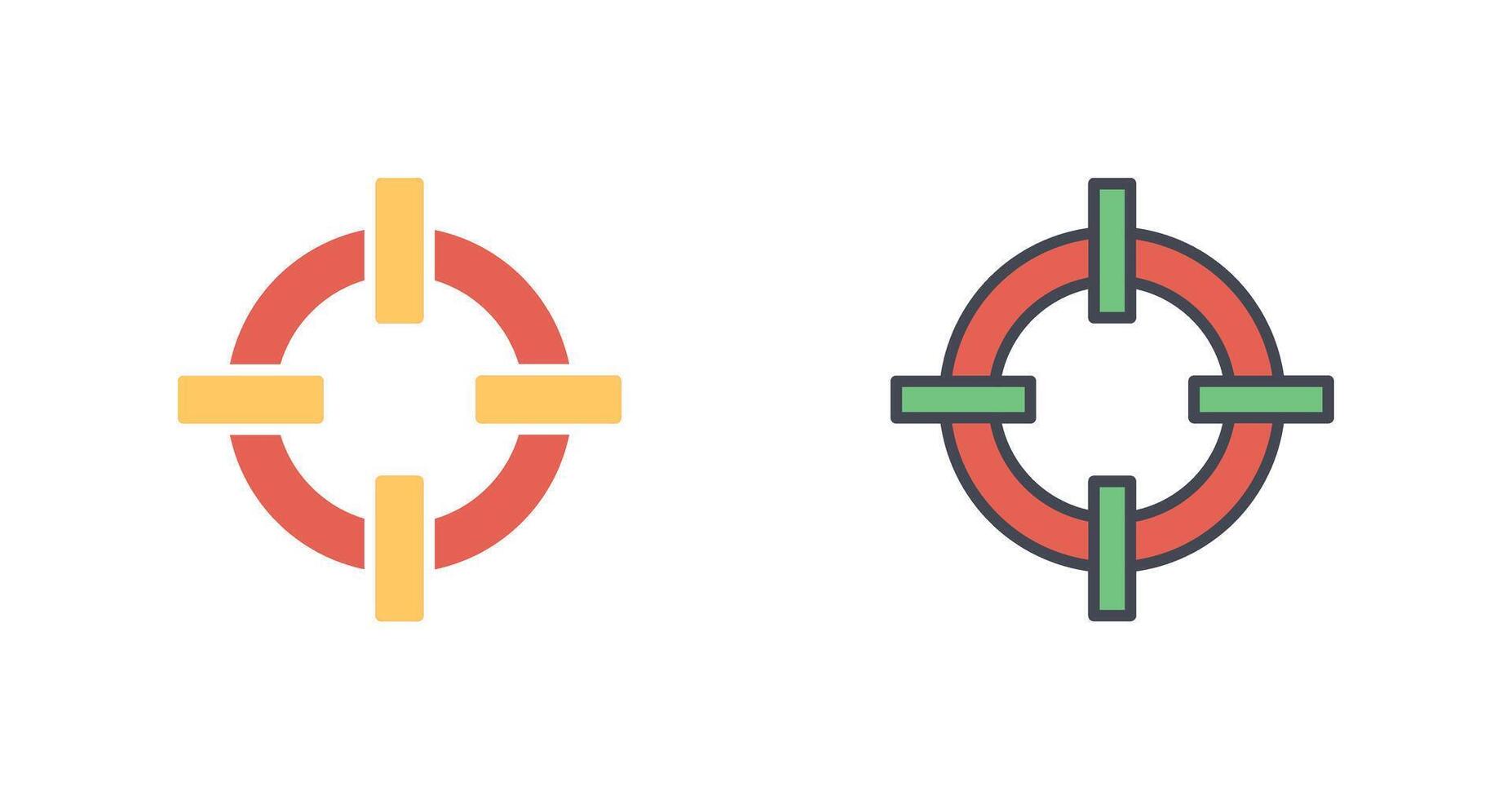Lifebuoy Icon Design vector