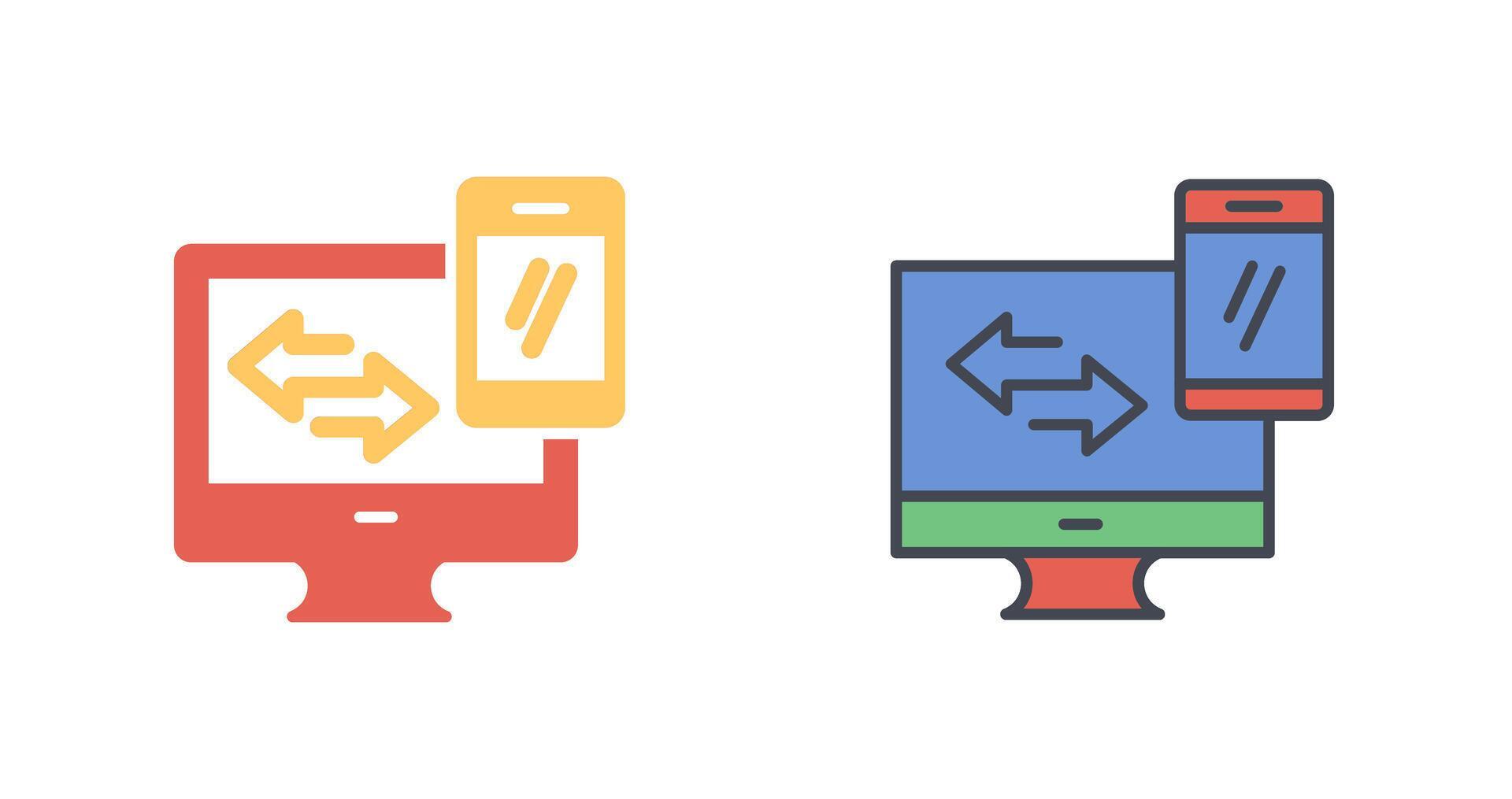 Data Synchronization Icon Design 43149397 Vector Art at Vecteezy