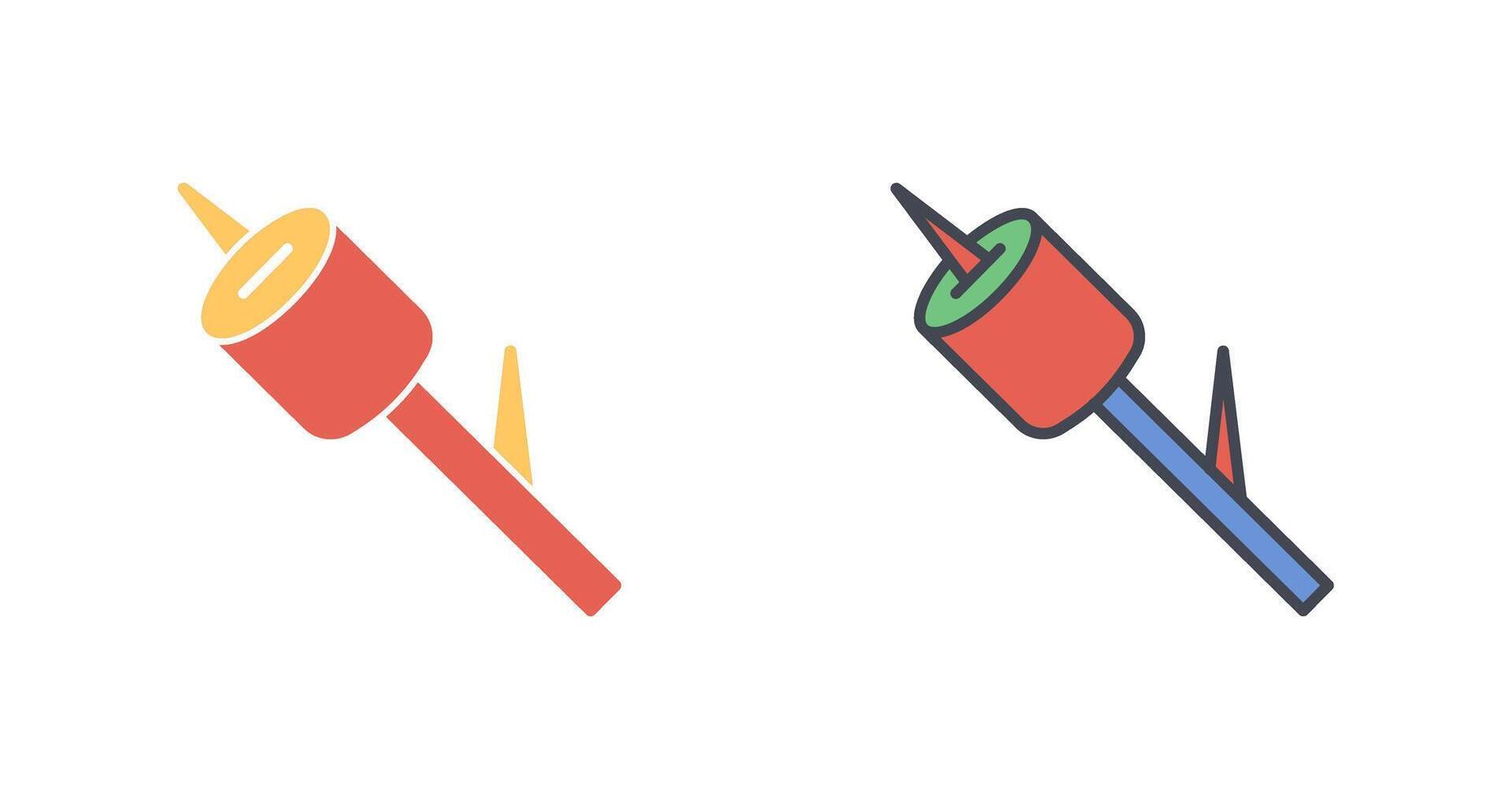 Marshmallows Icon Design vector