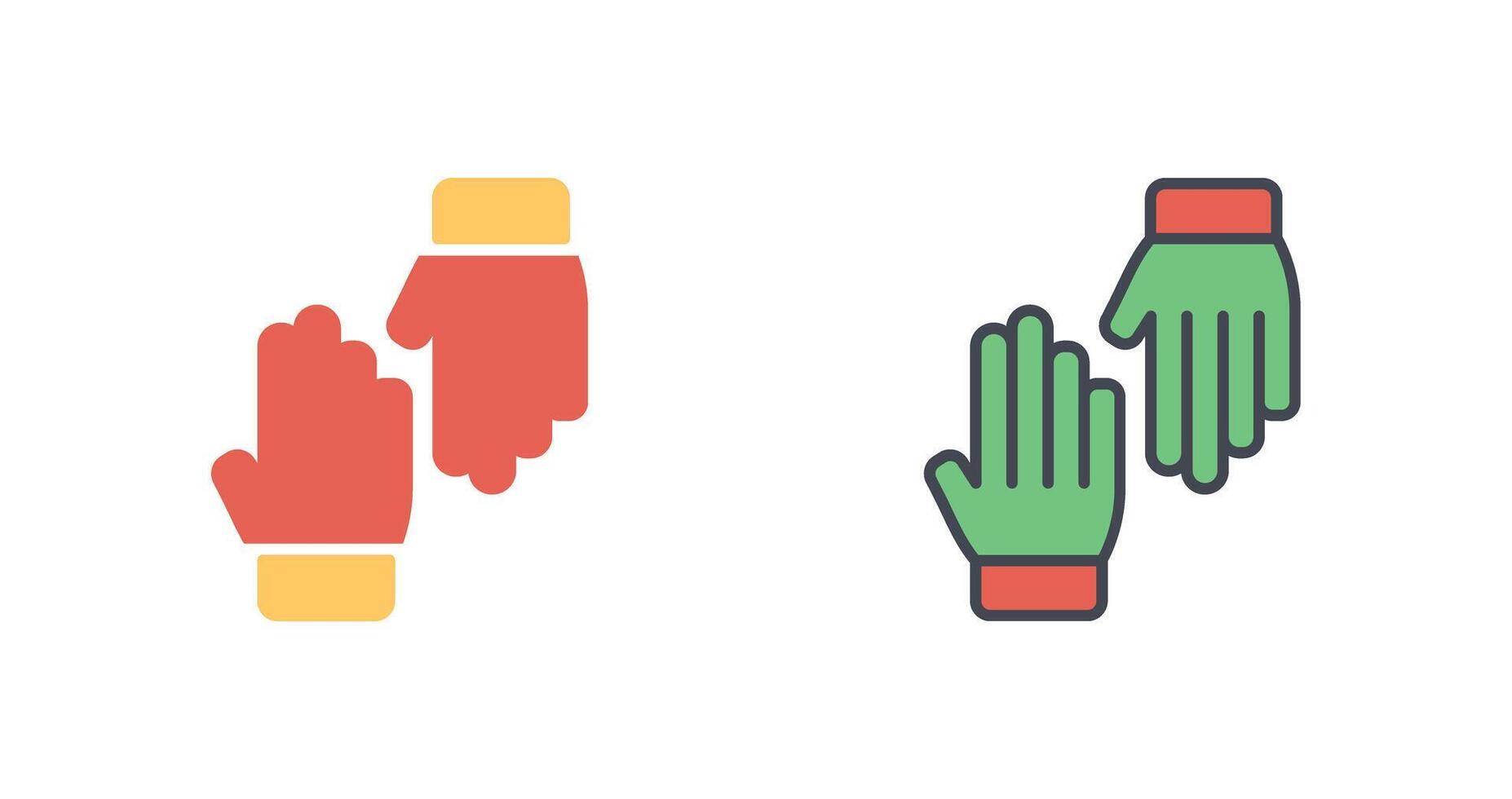 Glove Icon Design vector