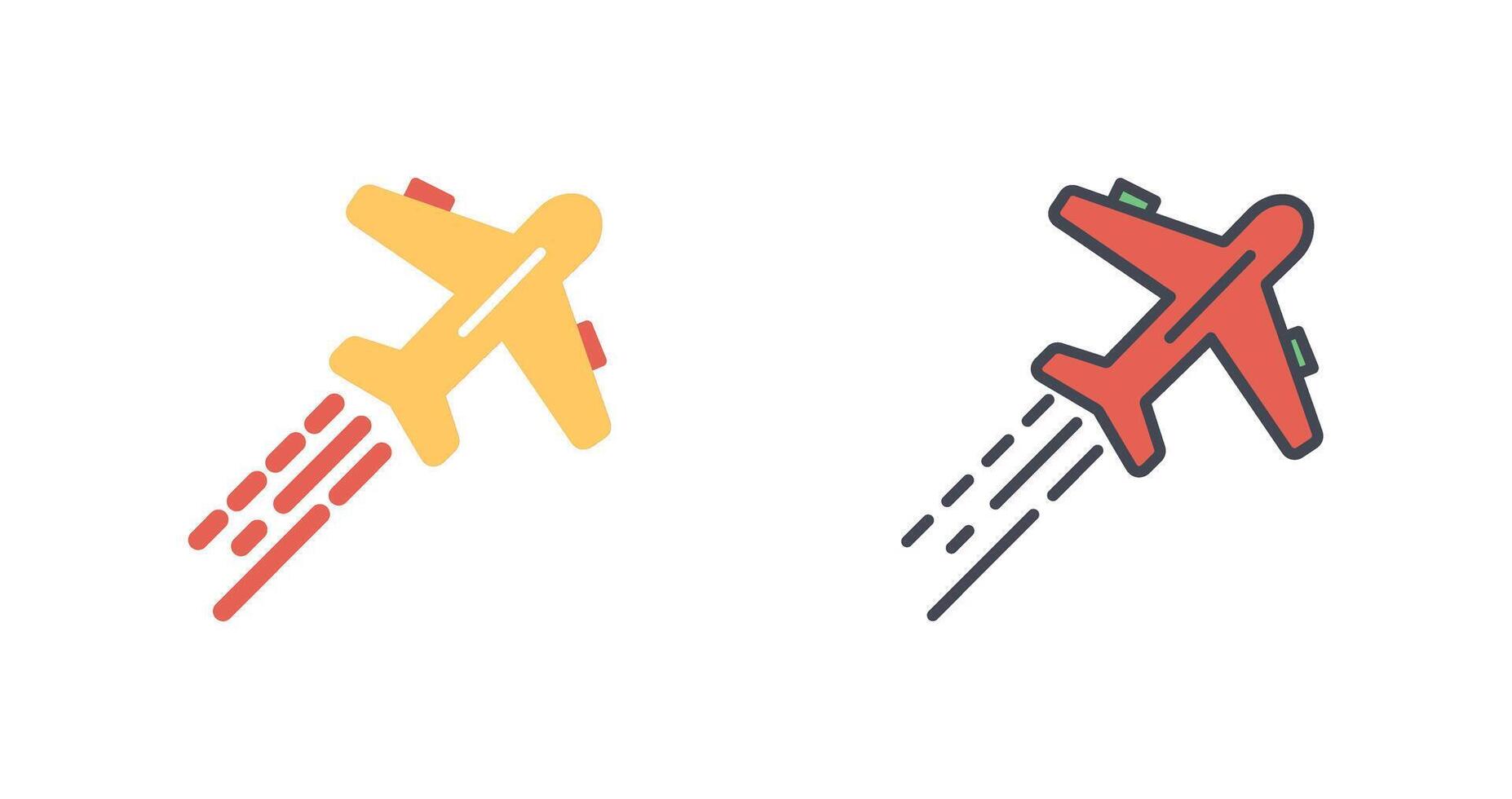 Aeroplane Icon Design vector