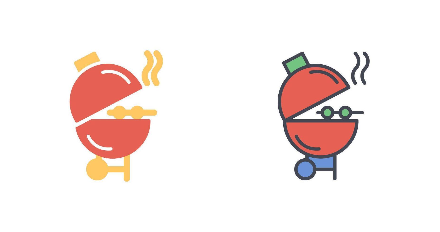 BBQ Icon Design vector