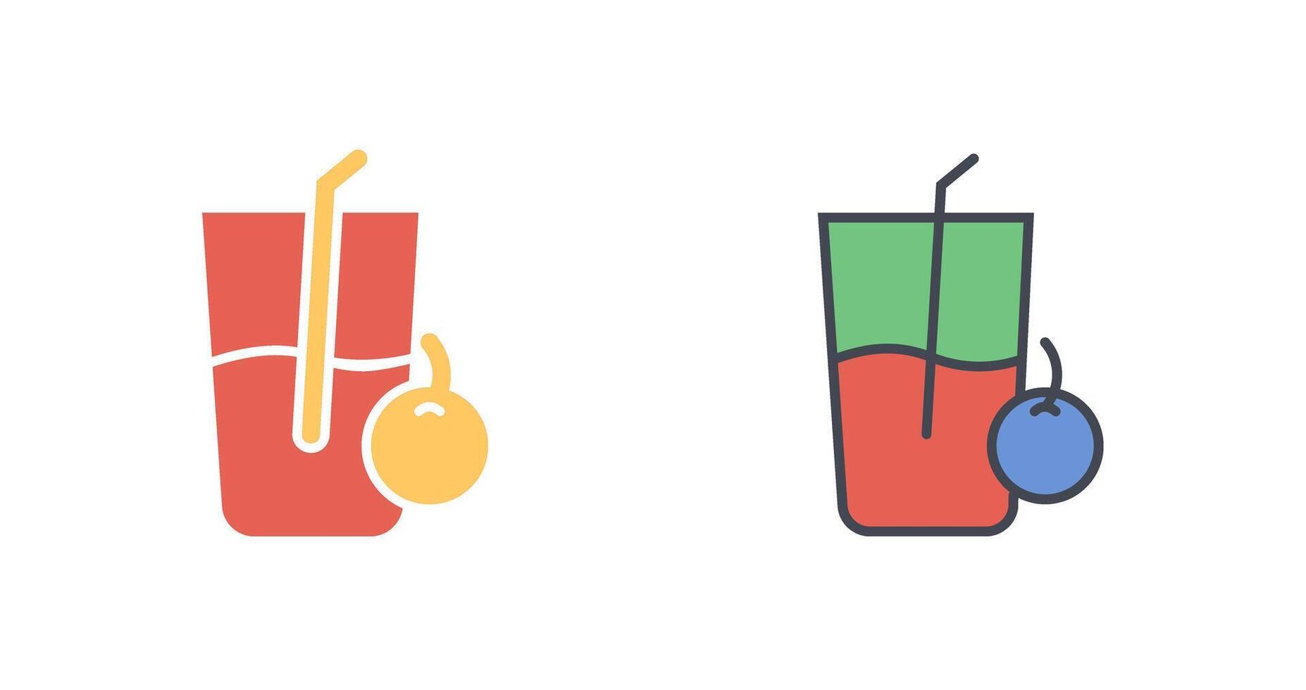 Juice Icon Design vector