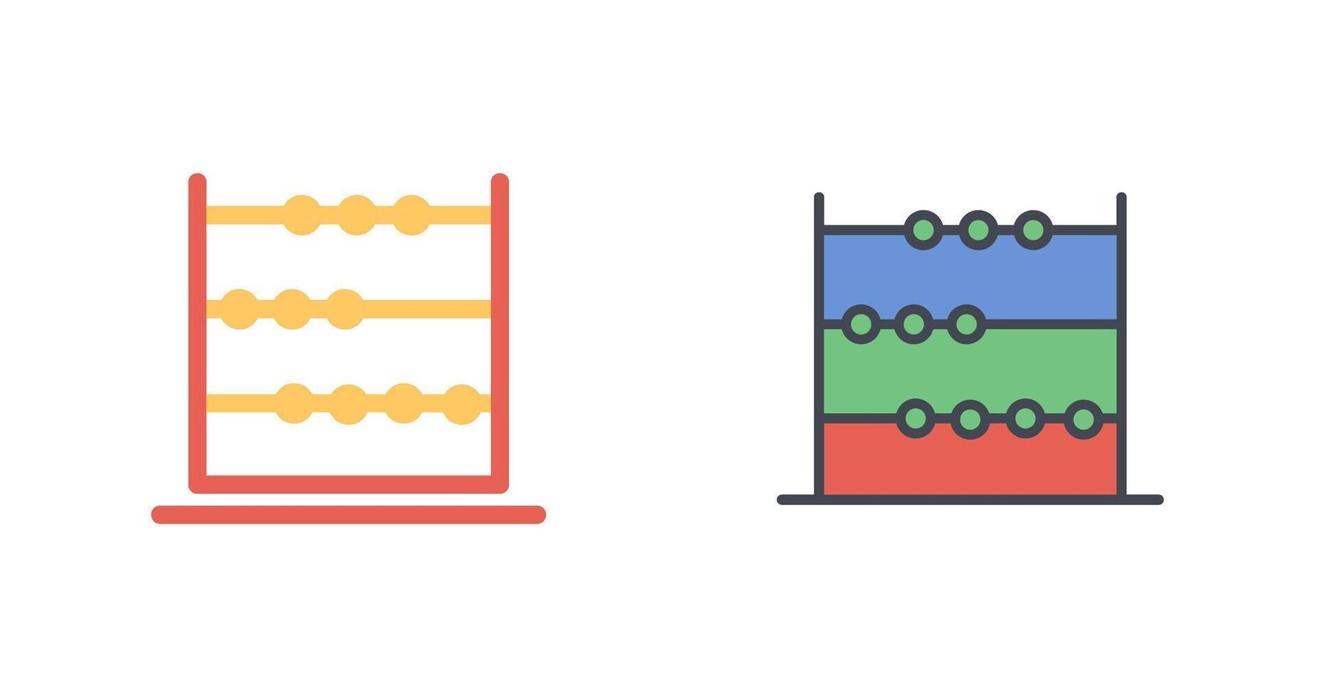 Abacus Icon Design vector