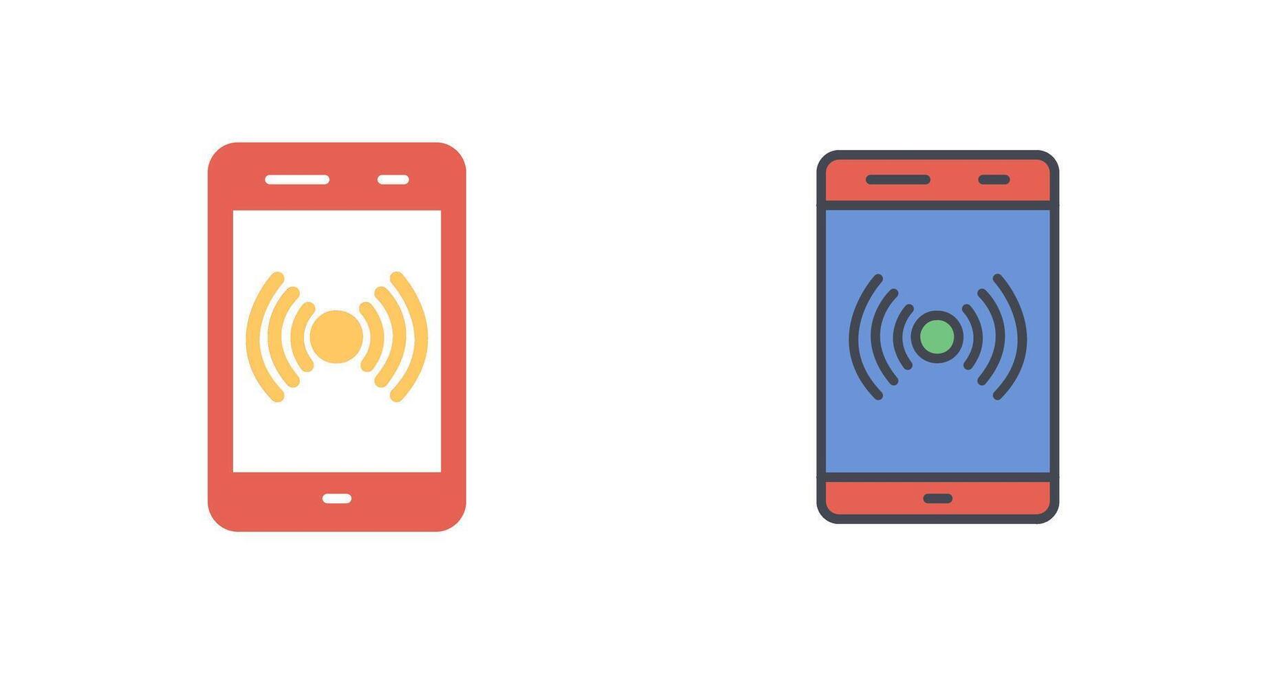 Personal Hotspot Icon Design vector