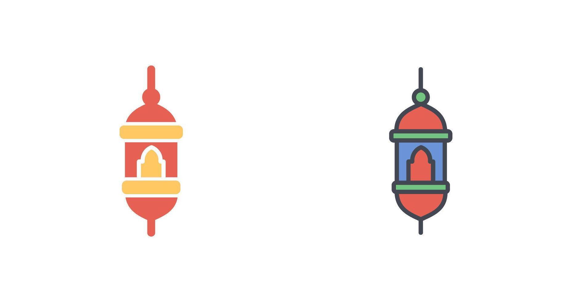 Magical Lamp Icon Design vector