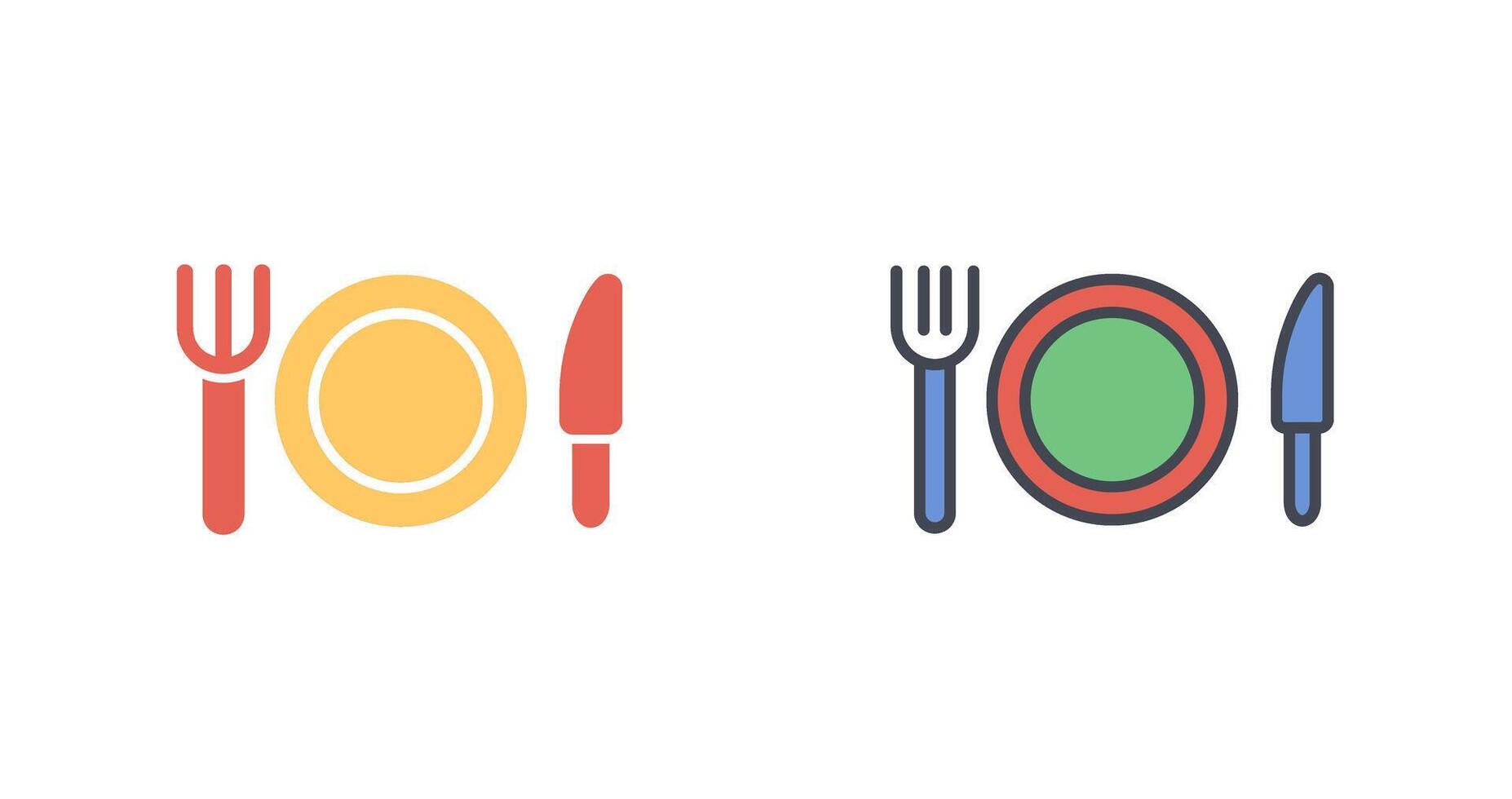 Food Icon Design vector