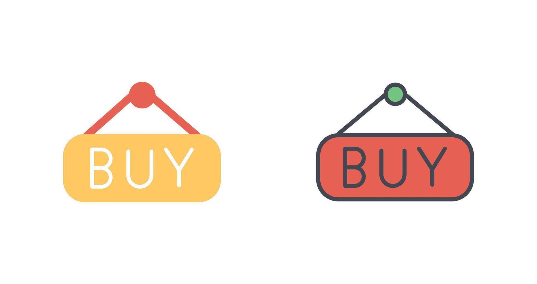 Buy Now Icon Design vector