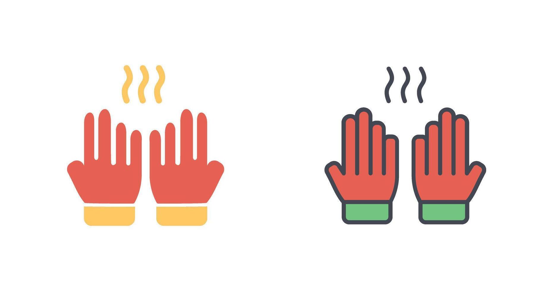 Smelly Hands Icon Design vector