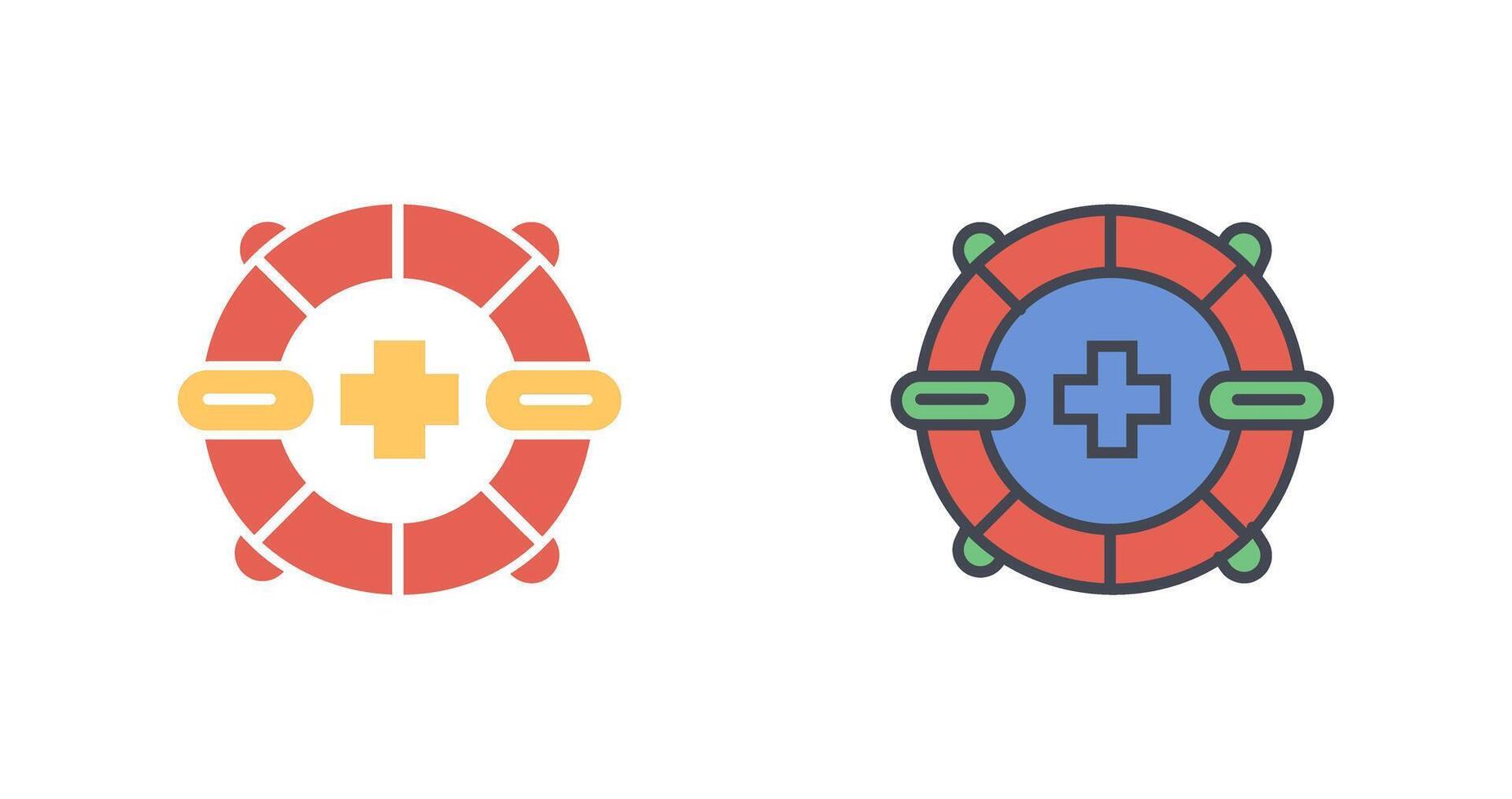 Life Guards Icon Design vector