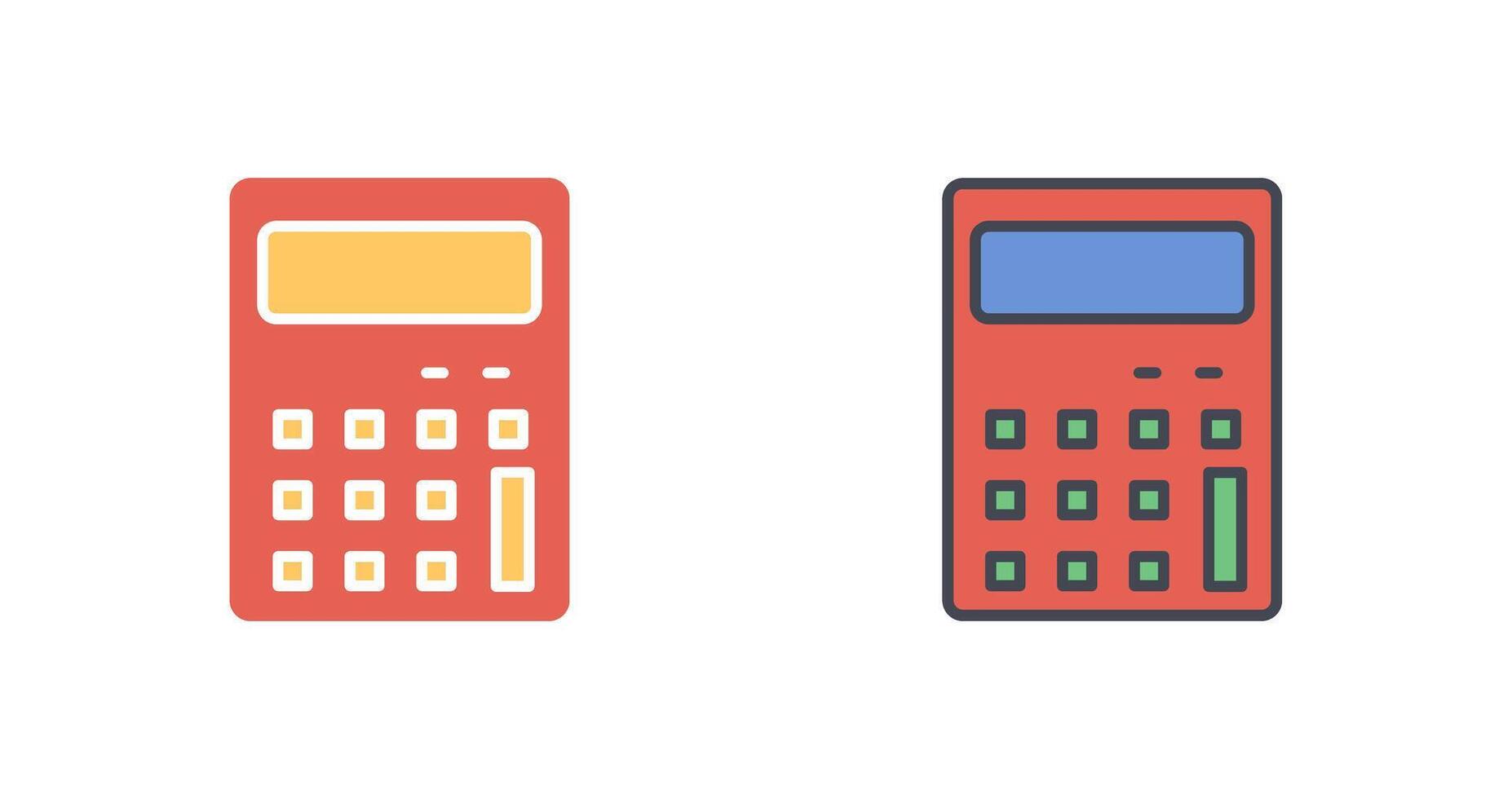 Calculator Icon Design vector