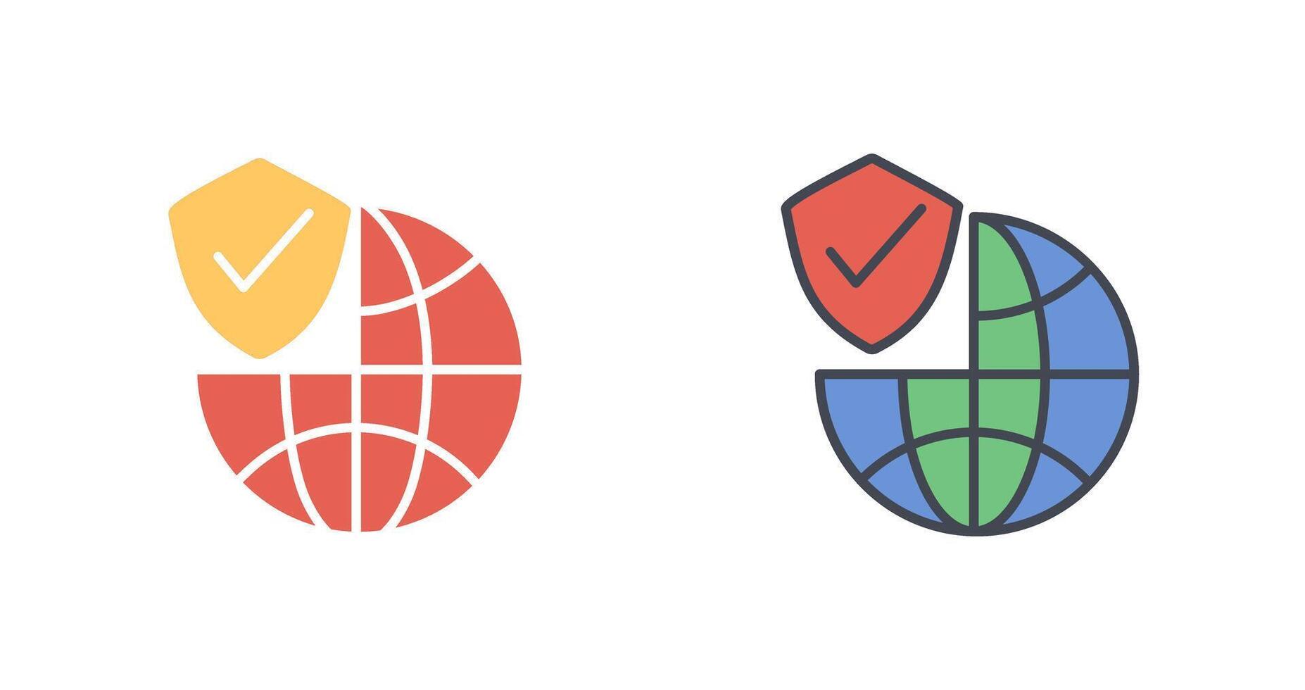 Protection Icon Design vector