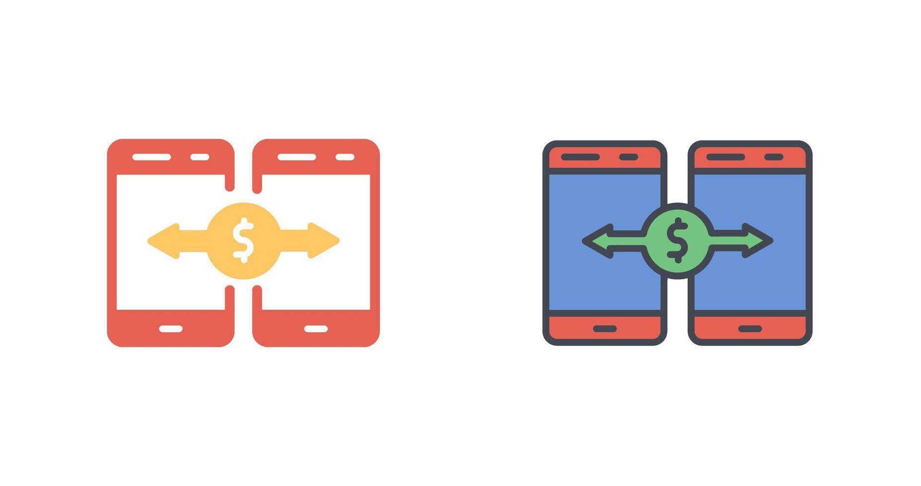 Exchange Icon Design vector