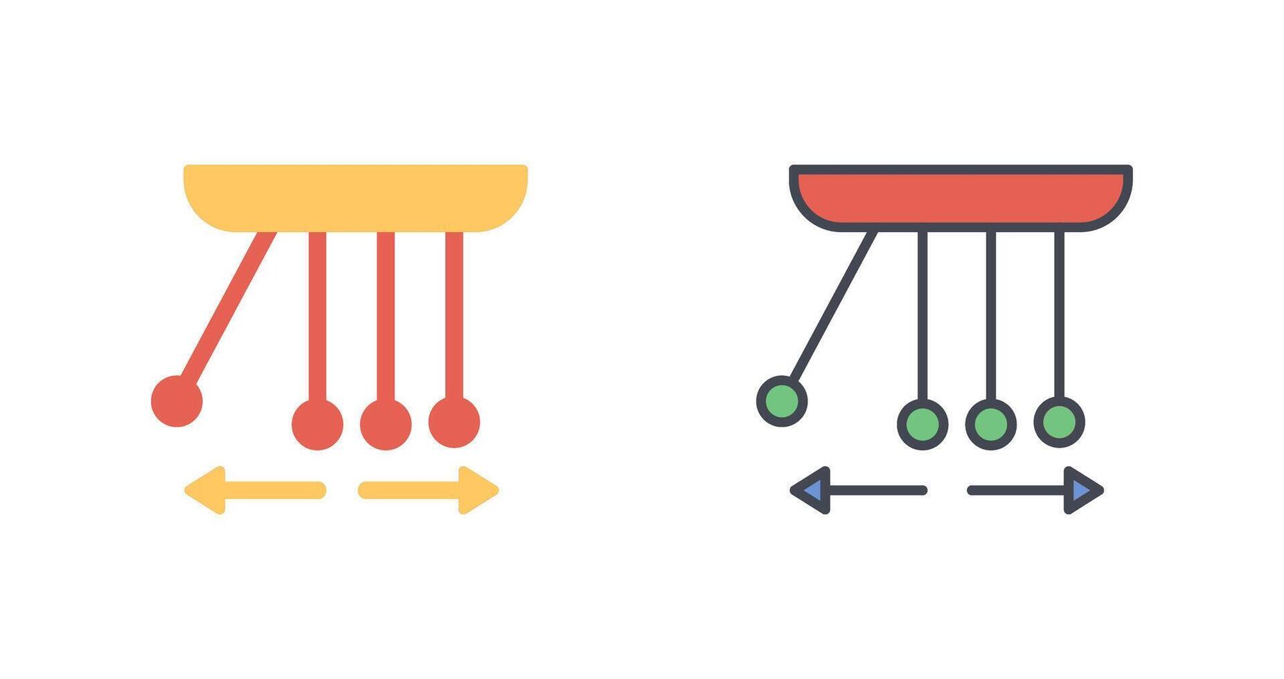 Pendulum Icon Design vector