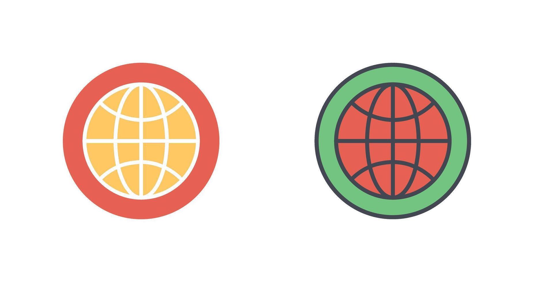World Icon Design vector