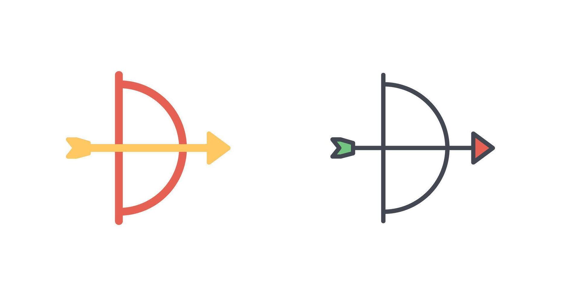 Crossbow Icon Design vector