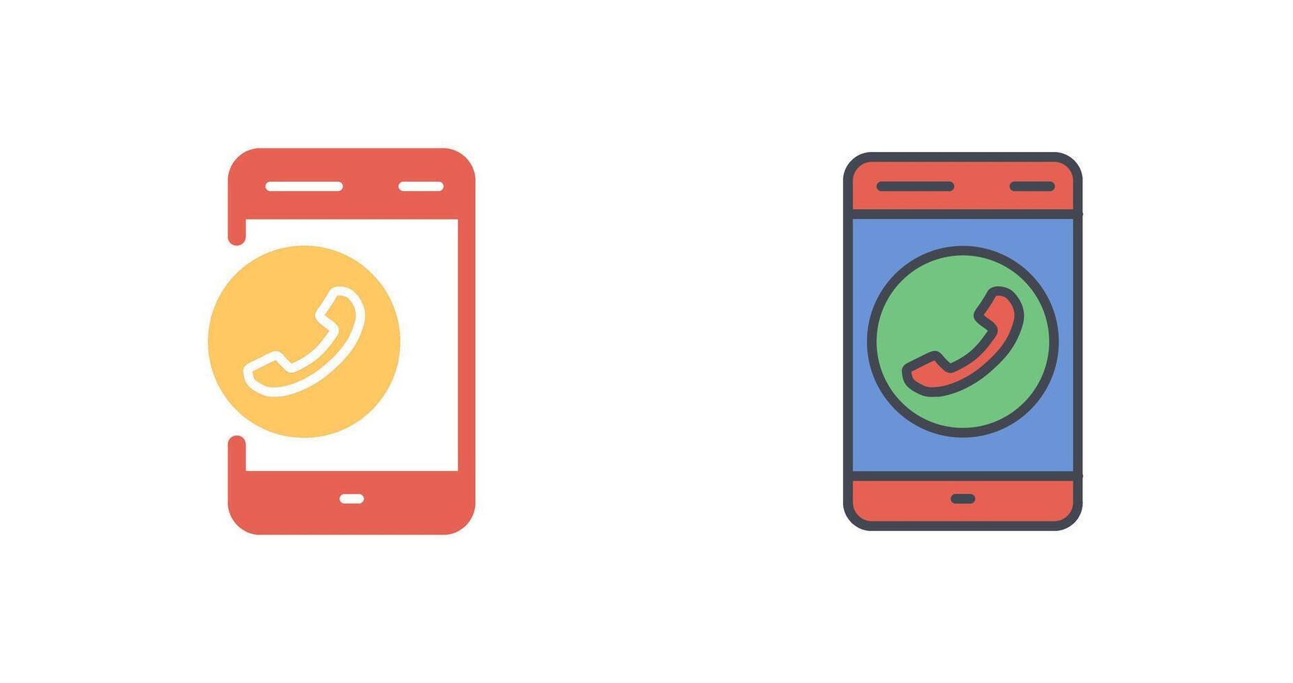 Calling Icon Design vector