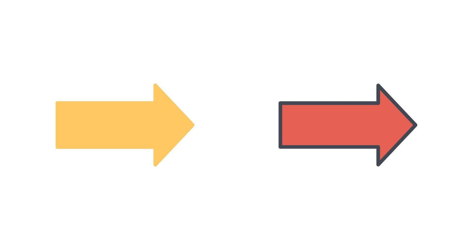 Right Icon Design vector